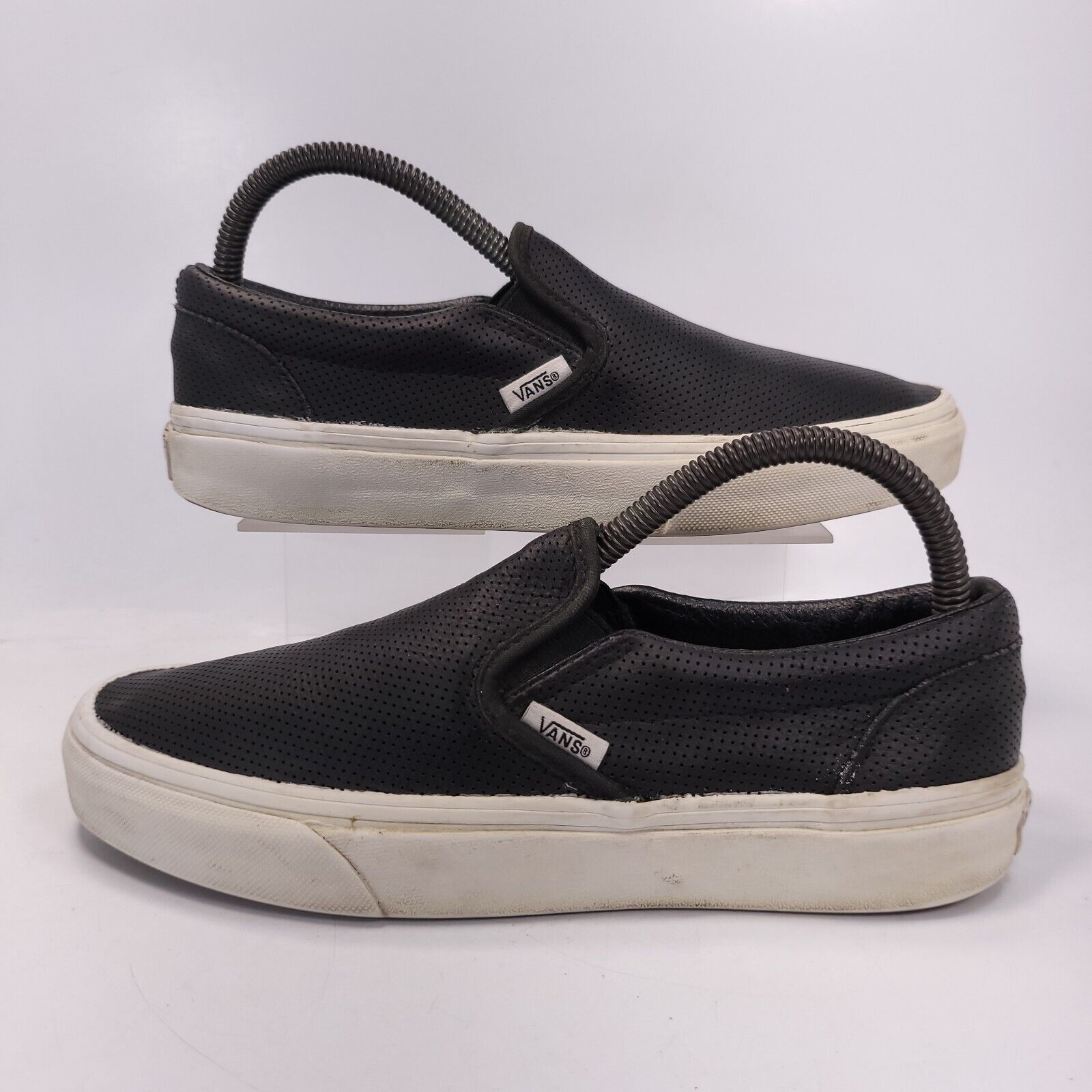 Vans Vans Off the Wall Shoe Womens Size 7.5 Mens 6 721278 Black Size US 7.5 / IT 37.5 - 4 Thumbnail