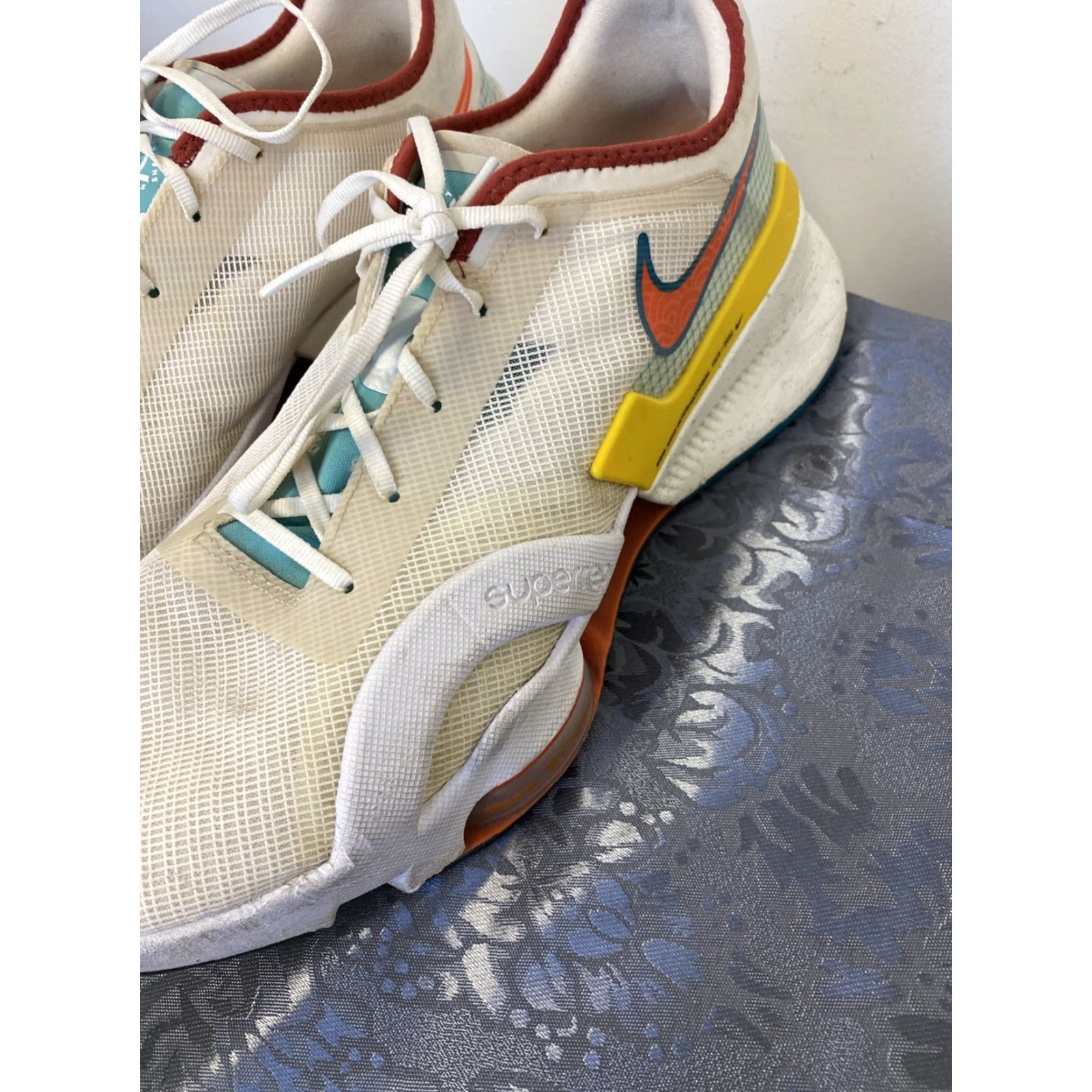 Nike Nike Air Zoom Superrep 3 Men's Sneaker Light Orewood Brown/Rush Orange/Sail/White 13 US 12 UK 47 EU Size US 12 / EU 45 - 3 Thumbnail