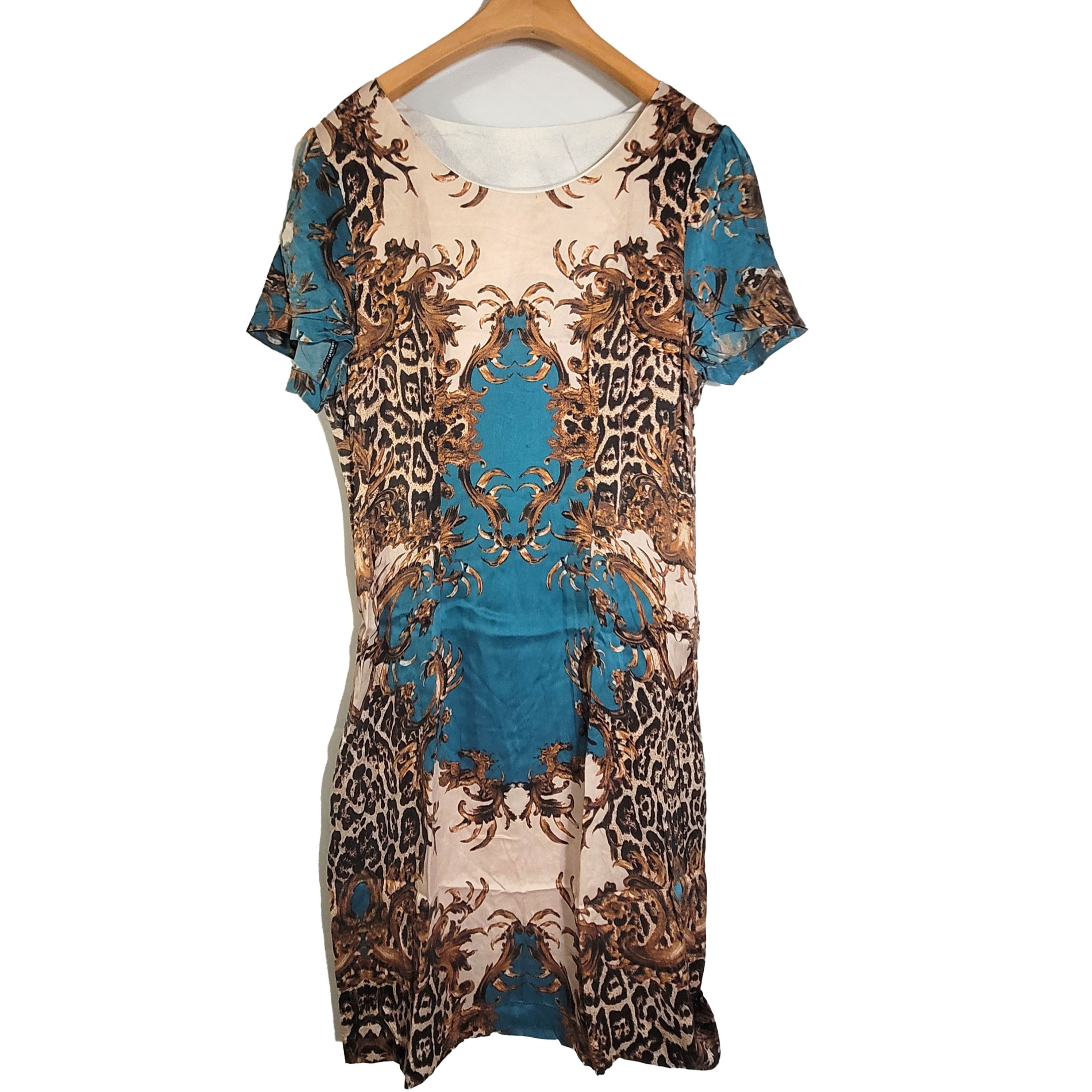 Other Women's Silk Size S Short Sleeve Satin Tank Dress SBK105 Size S / US 4 / IT 40 - 1 Thumbnail