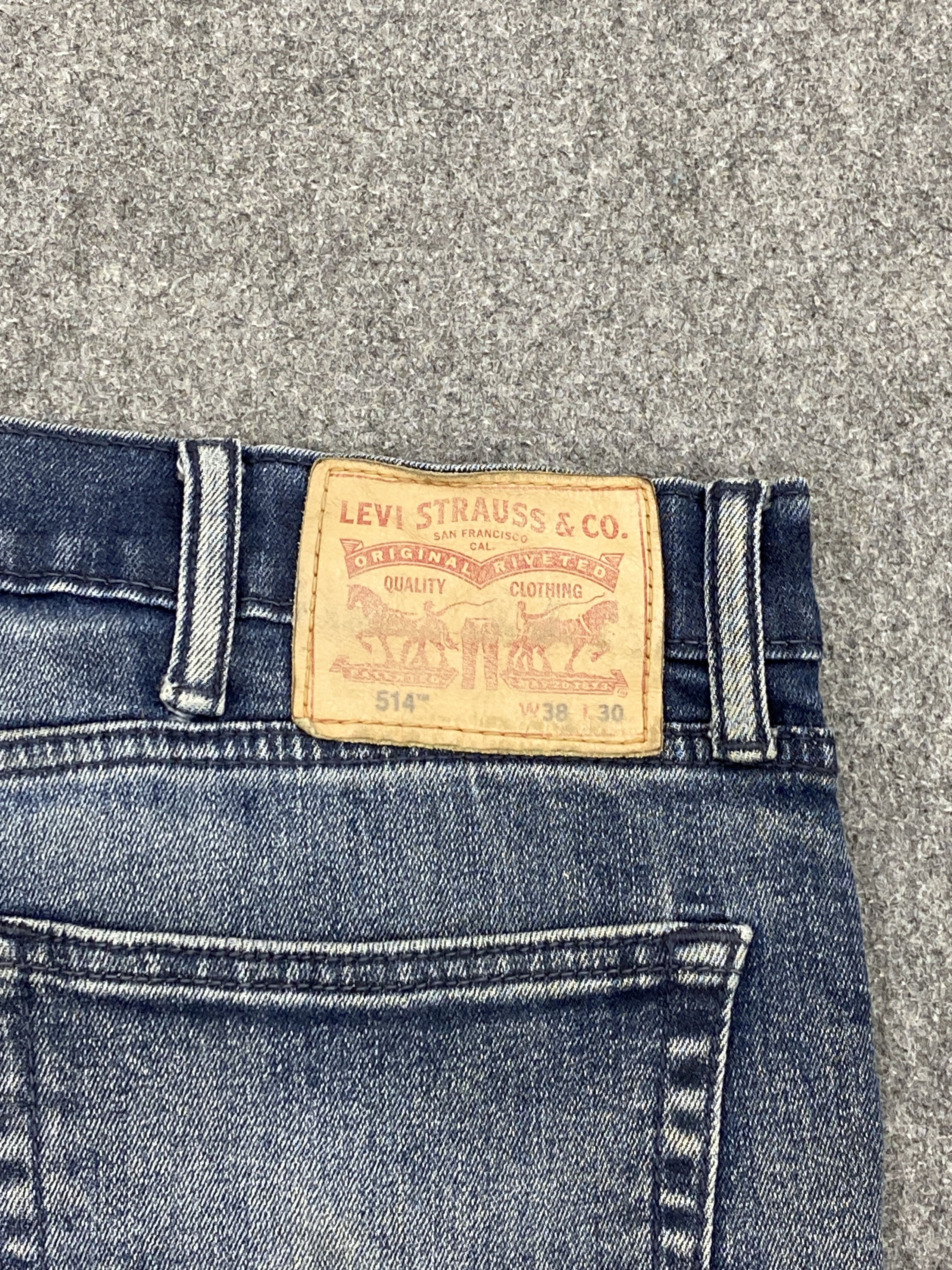 Levi's Stone Wash Vintage Levi's 514 Jeans DP2647 Size US 37 - 5 Thumbnail