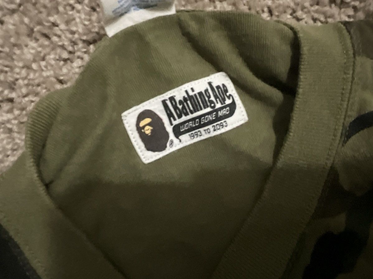 Bape × Champion Bape x champion camo t shirt Size US S / EU 44-46 / 1 - 4 Thumbnail
