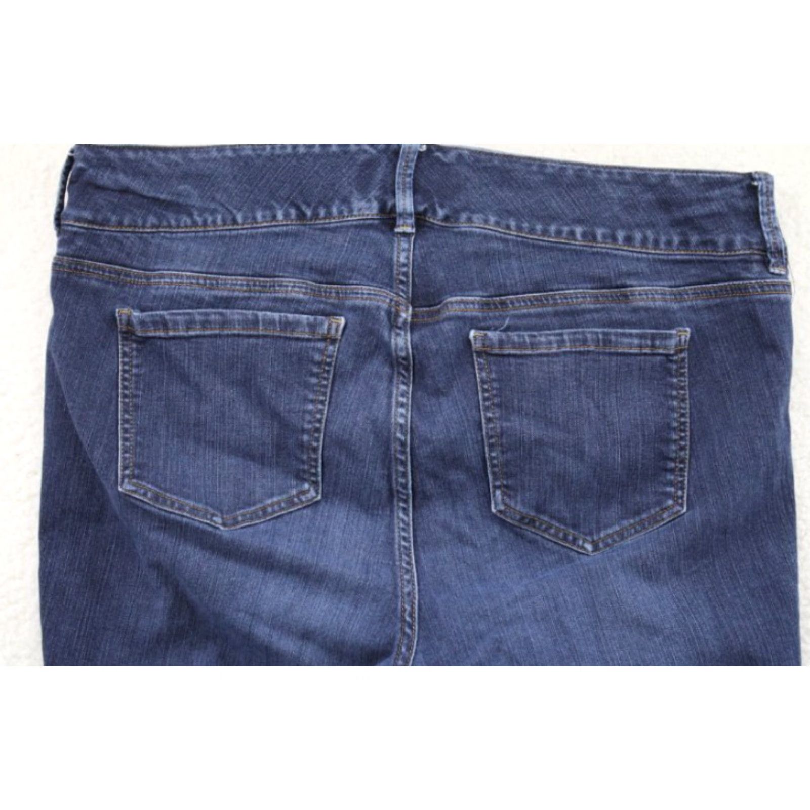 Torrid Torrid Premium Jegging Jeans Women's 18 Regular Dark Wash Cotton Blend Casual 90s Bohemian City Denim Stretch Womens Size 40" / US 18 - 6 Thumbnail