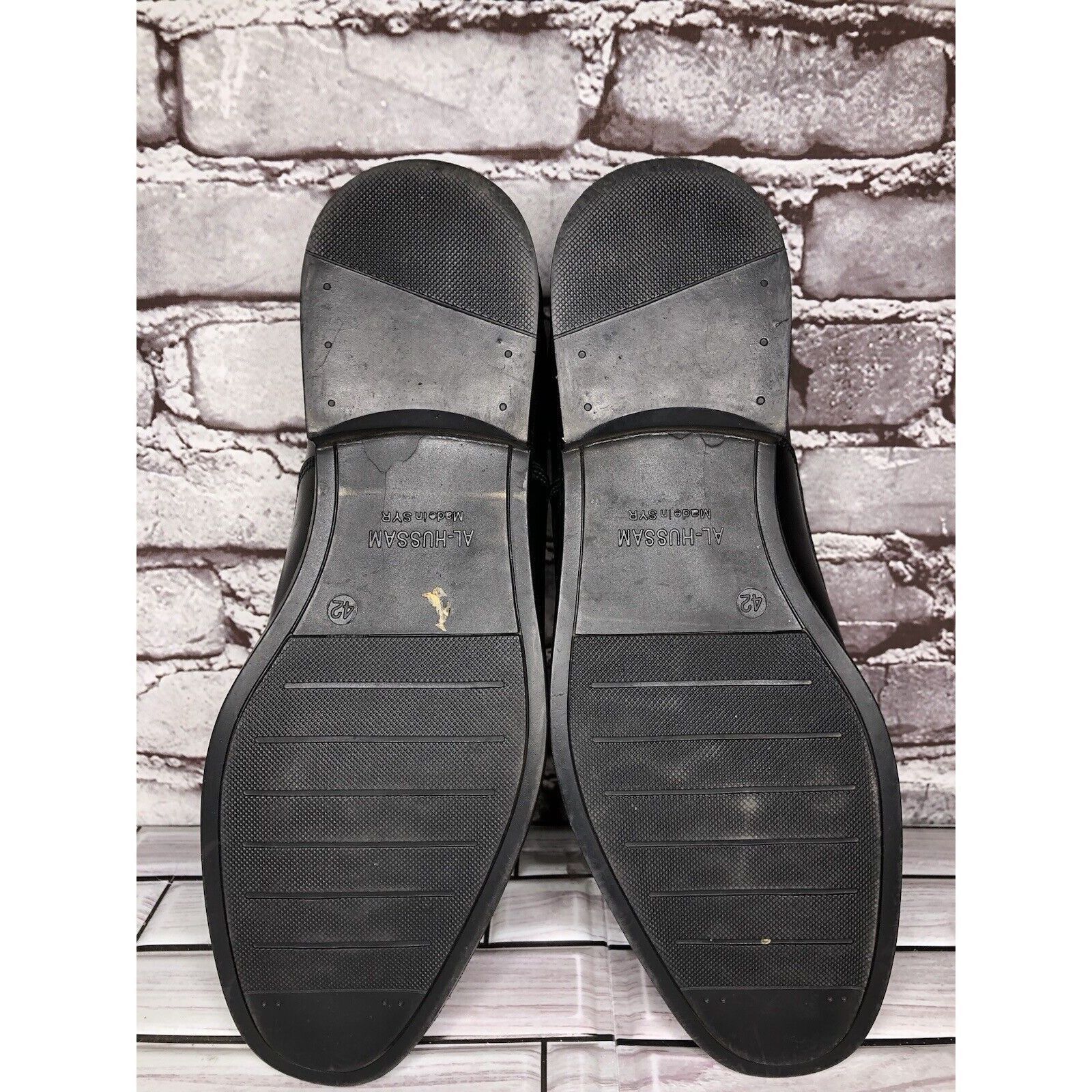Other HAJJO Black Leather Slip On Casual Dress Loafers Work Shoes Size US 9 / EU 42 - 13 Thumbnail