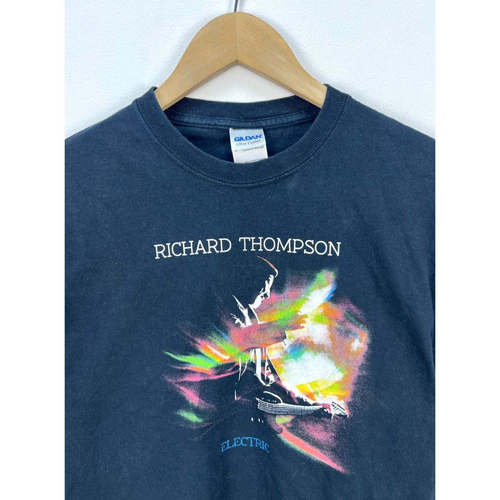 Gildan Richard Thompson Electric Trio UK Tour 2013 T-Shirt M Black Nike? Size US M / EU 48-50 / 2 - 3 Thumbnail
