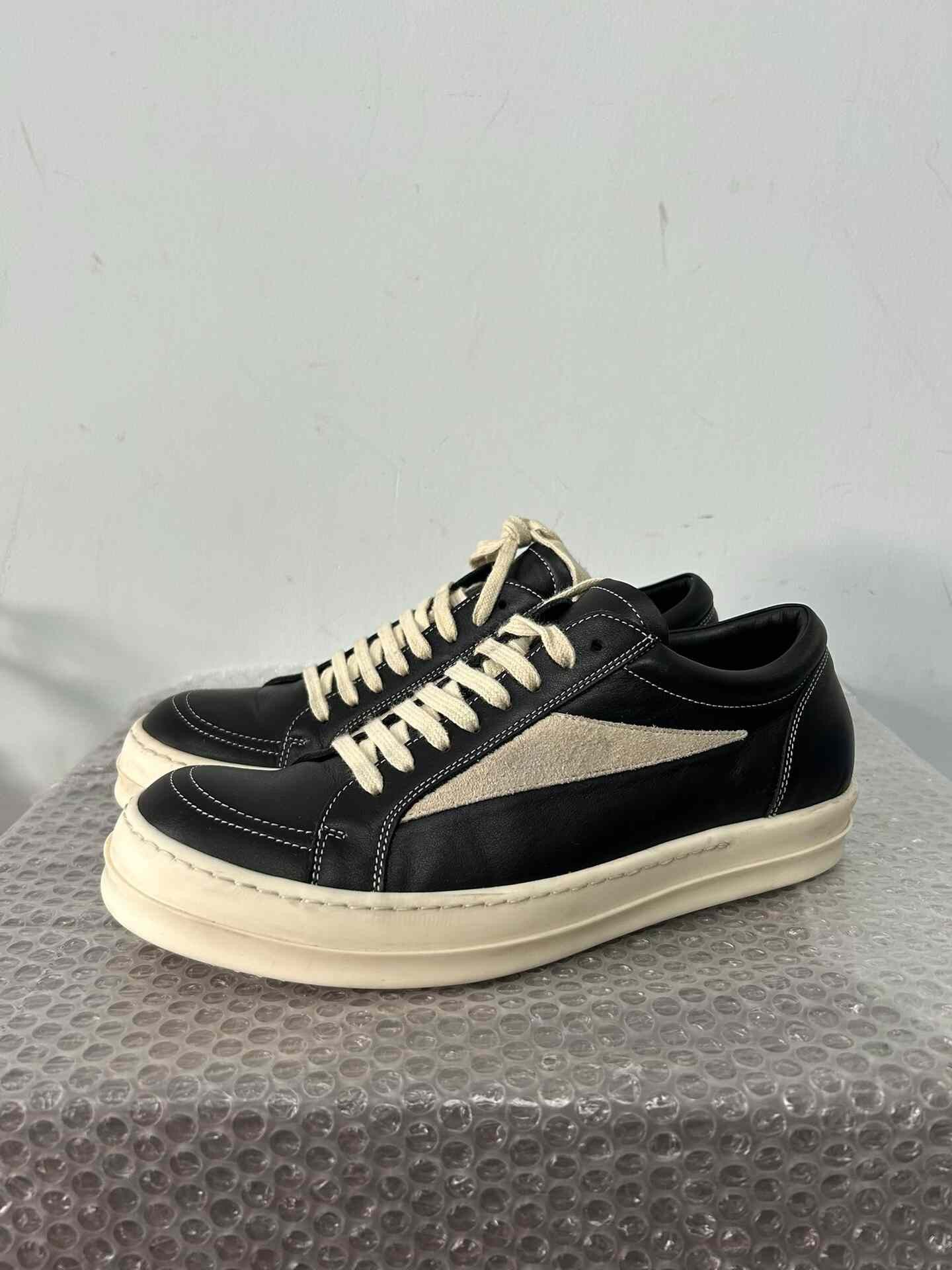 Rick Owens Rick Owens Leather Pink Lowtop Sneakers 41 Men Size US 8.5 / EU 41-42 - 1 Thumbnail