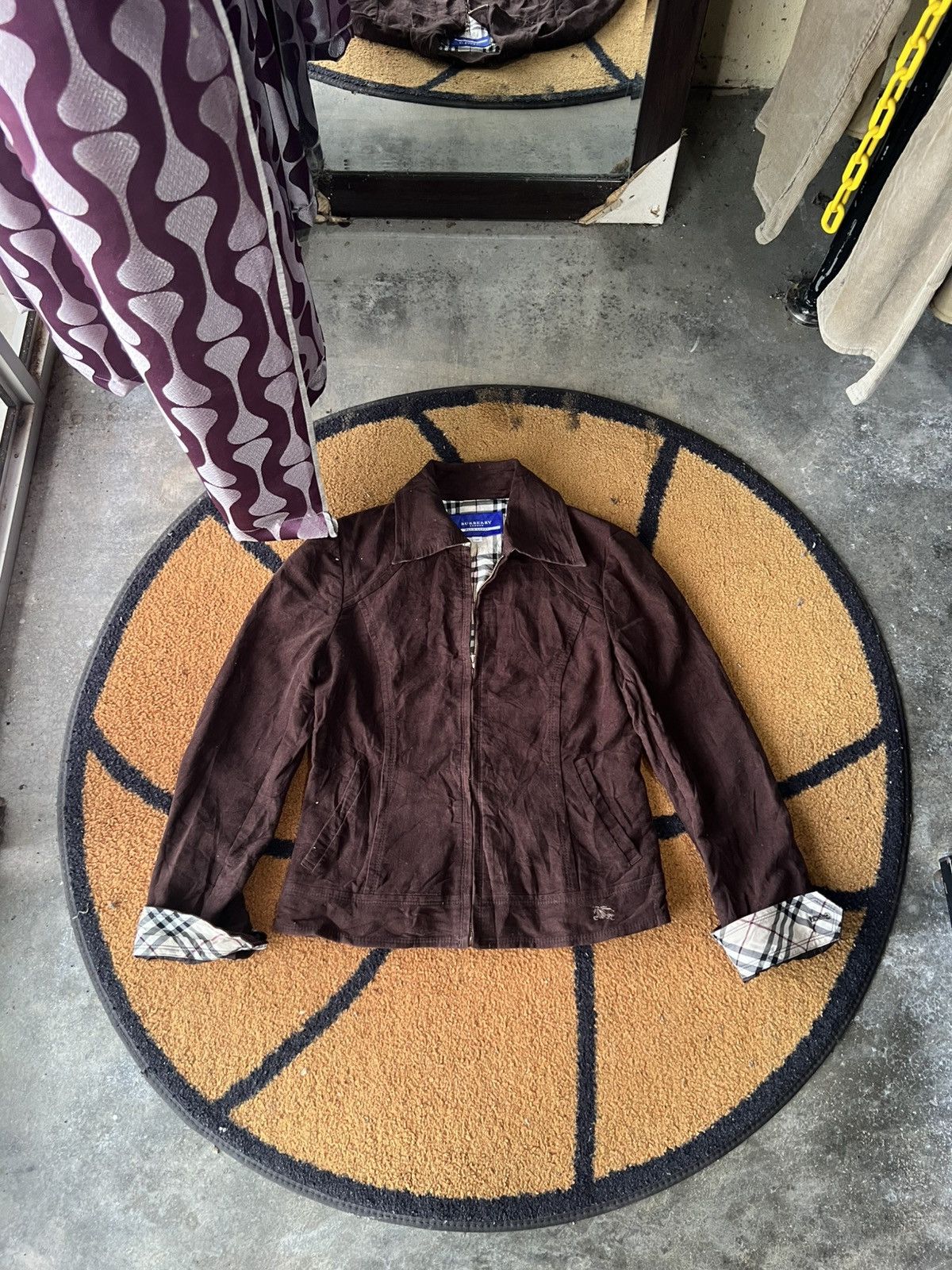 Burberry 🔥Burberry London Blue Label Zipper Jacket Size S / US 4 / IT 40 - 1 Thumbnail