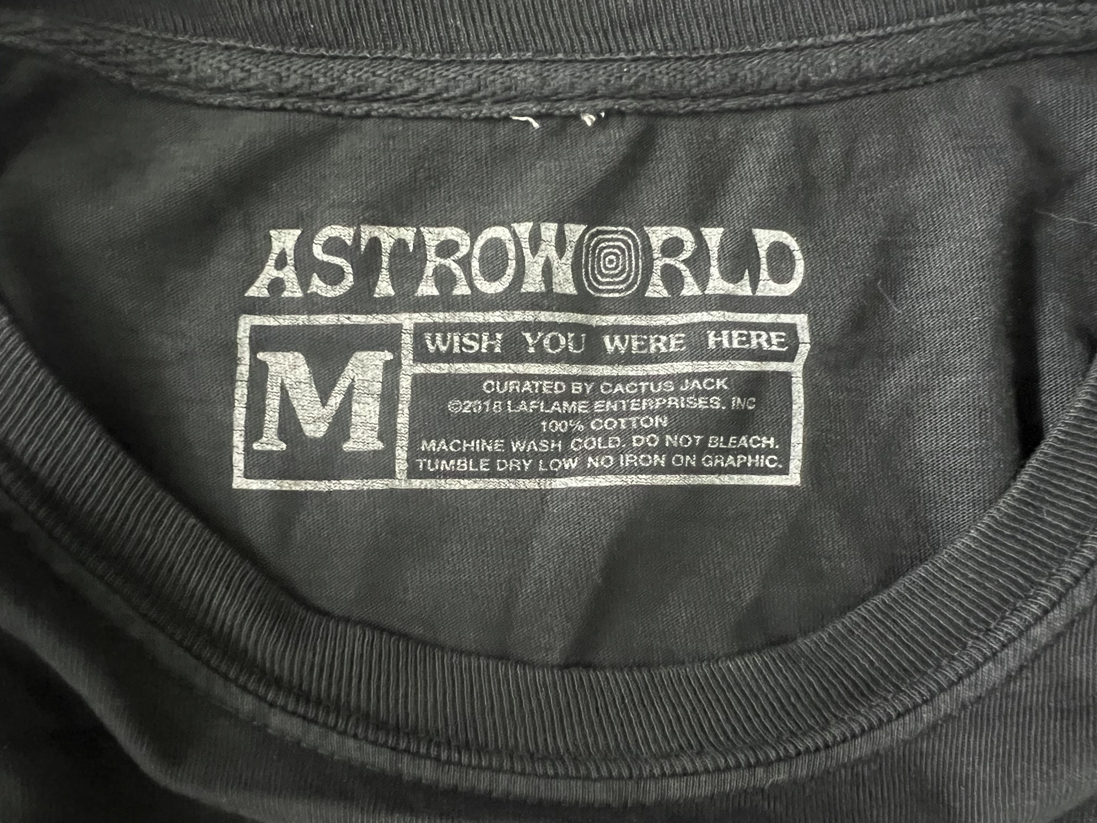Travis Scott TRAVIS SCOTT ASTROWORLD MERCH Size US M / EU 48-50 / 2 - 3 Thumbnail