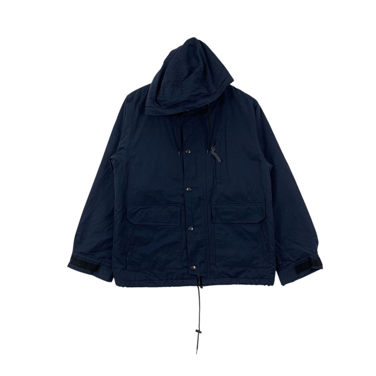 Journal Standard Vintage JOURNAL STANDARD x ZOZO Indigo Anorak Jacket Parka Size US M / EU 48-50 / 2 - 1 Thumbnail