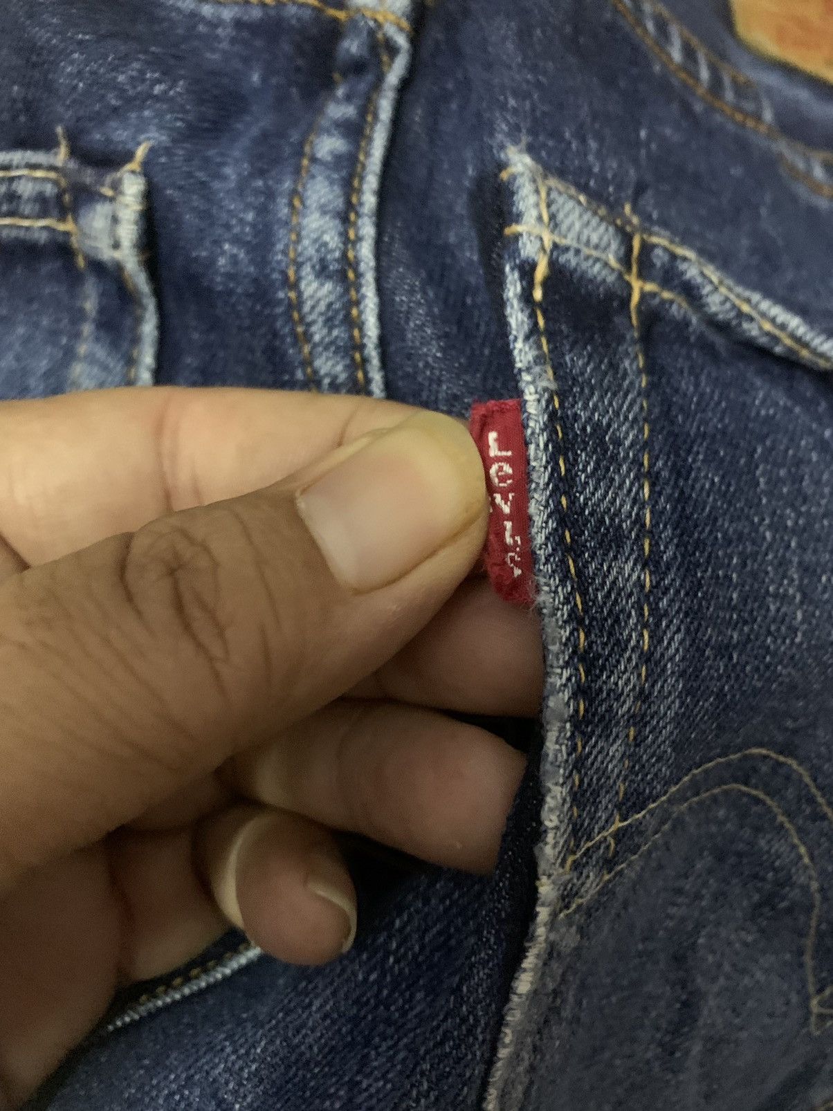 Japanese Brand × Levi's Vintage Clothing Levi’s 502 Selvedge Distress Denim Jeans Size US 30 / EU 46 - 10 Thumbnail