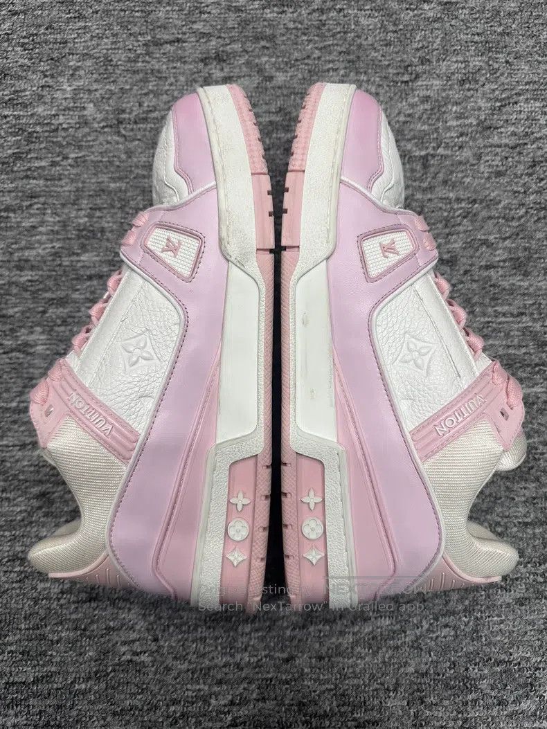 Louis Vuitton Louis Vuitton Pink Sneakers Size US 8 / EU 41 - 2 Thumbnail