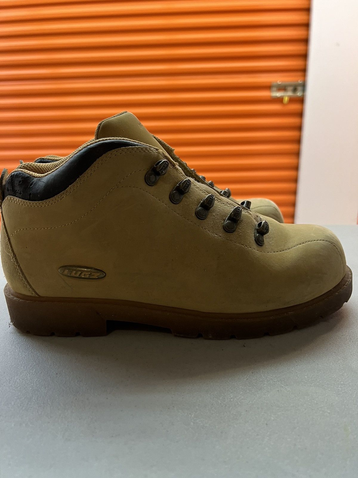 Lugz × Vintage ***FINAL DROP***RARE 00s LUGZ DOUBLE SOLE WHEAT BOOT 8.5 Size US 8.5 / EU 41-42 - 1 Thumbnail