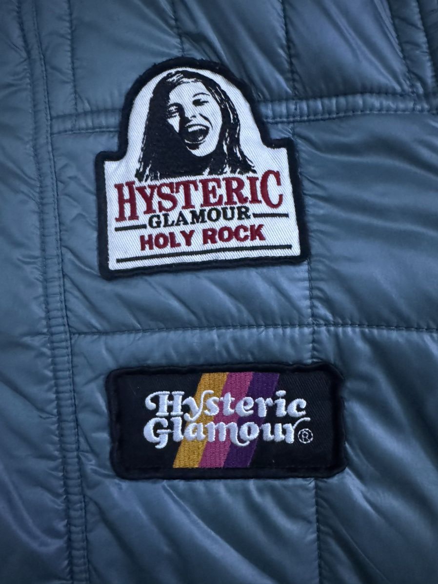 Hysteric Glamour Hysteric glamour medium green puffer jacket with patches Size US M / EU 48-50 / 2 - 6 Thumbnail