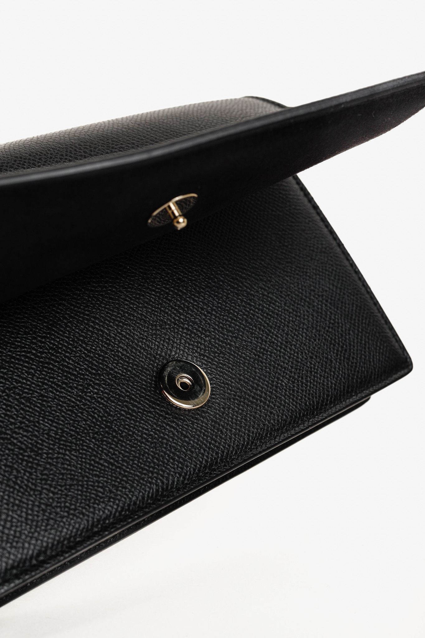 Dior Christian Dior 30 Montaigne Black Leather 2-in-1 Pouch Size ONE SIZE - 12 Thumbnail