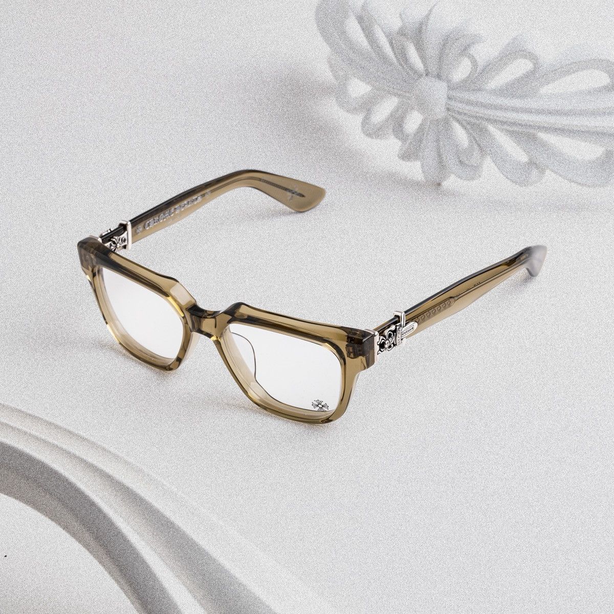 Chrome Hearts CHROME HEARTS VAGILLIONAIRE II ARMY GLASSES Size ONE SIZE - 2 Thumbnail