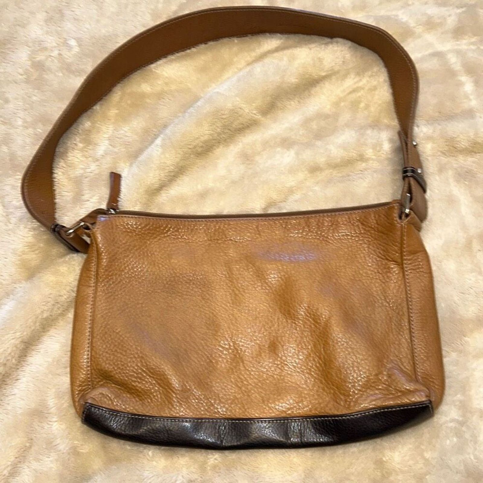 Other Coccinelle Brown Leather Shoulder Bag | Sz OS Size ONE SIZE - 4 Thumbnail