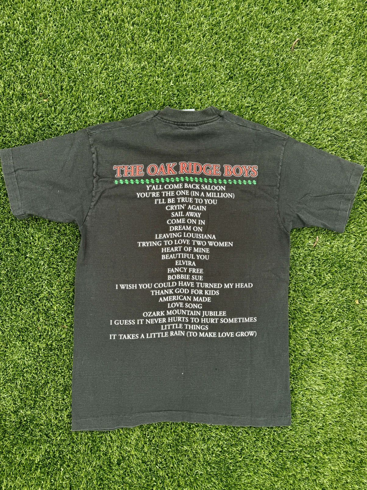 Band Tees × Vintage 1996 Oak Ridge Boys 90’s Vintage Concert Tour Band T-Shirt Size US L / EU 52-54 / 3 - 8 Thumbnail