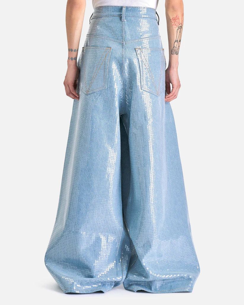 Vetements o1s1v1r1oon0925 Paillattes jeans in Blue Size US 29 - 2 Thumbnail