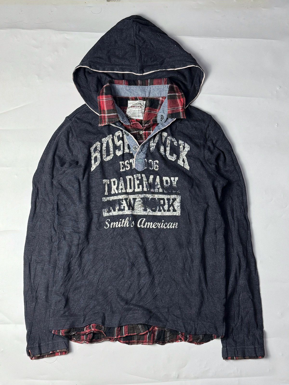If Six Was Nine × Japanese Brand × Le Grande Bleu (L.G.B.) Double layer japanese shirt hoodie archived smiths Size US M / EU 48-50 / 2 - 1 Thumbnail