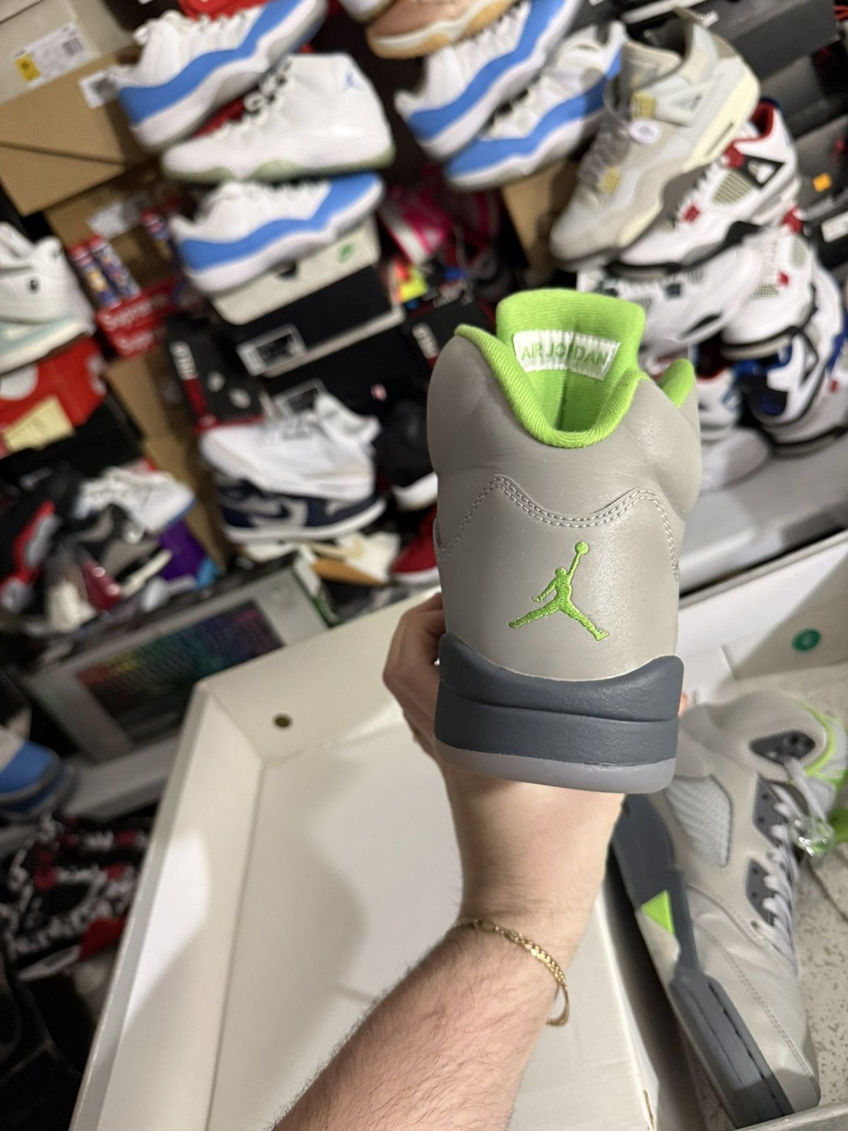 Jordan Brand Jordan retro 5 green bean sz 10.5 Size US 10.5 / EU 43-44 - 4 Thumbnail