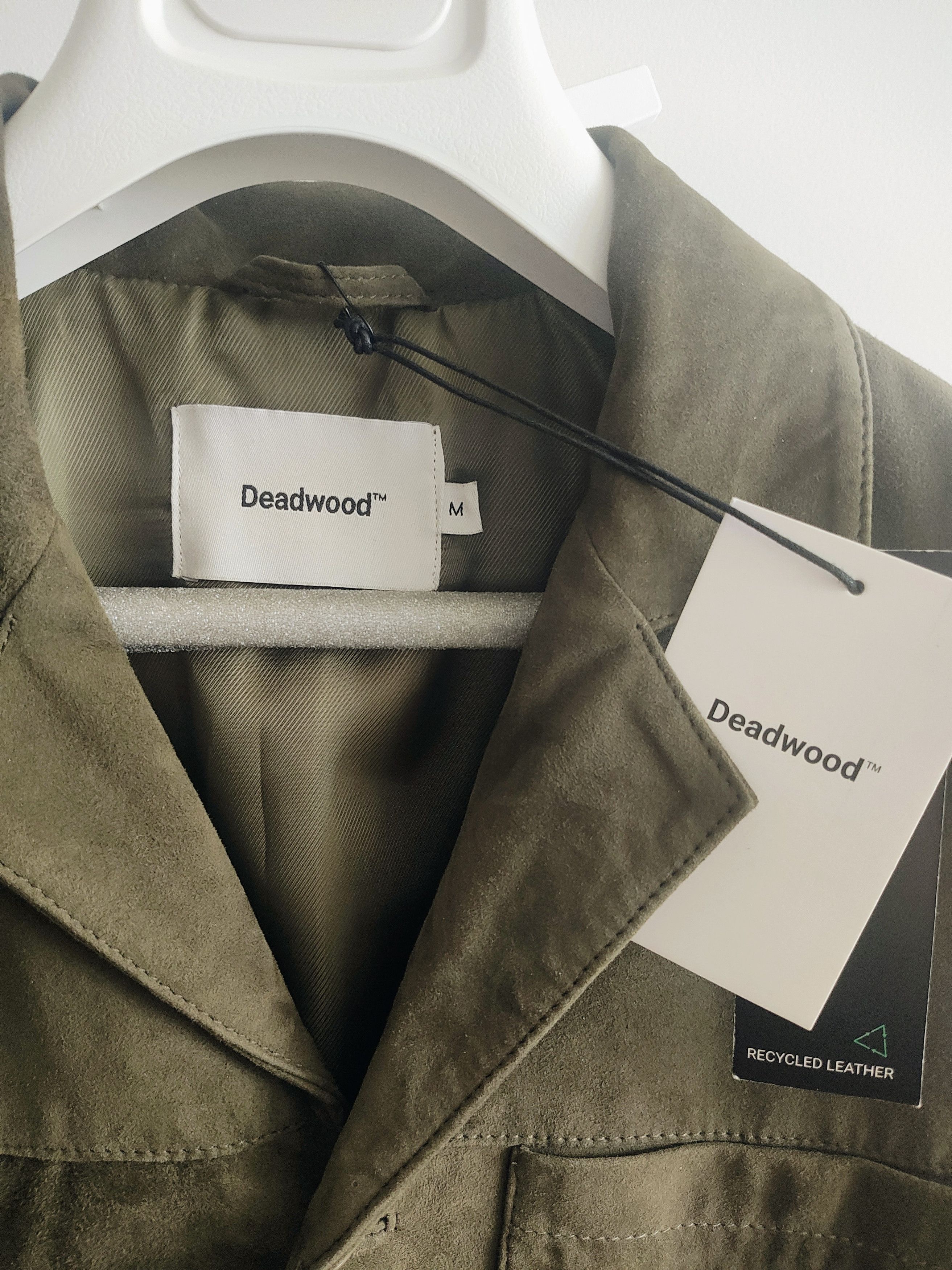Deadwood (NWT) Suede Bahama Shirt - Olive - M Size US M / EU 48-50 / 2 - 3 Thumbnail