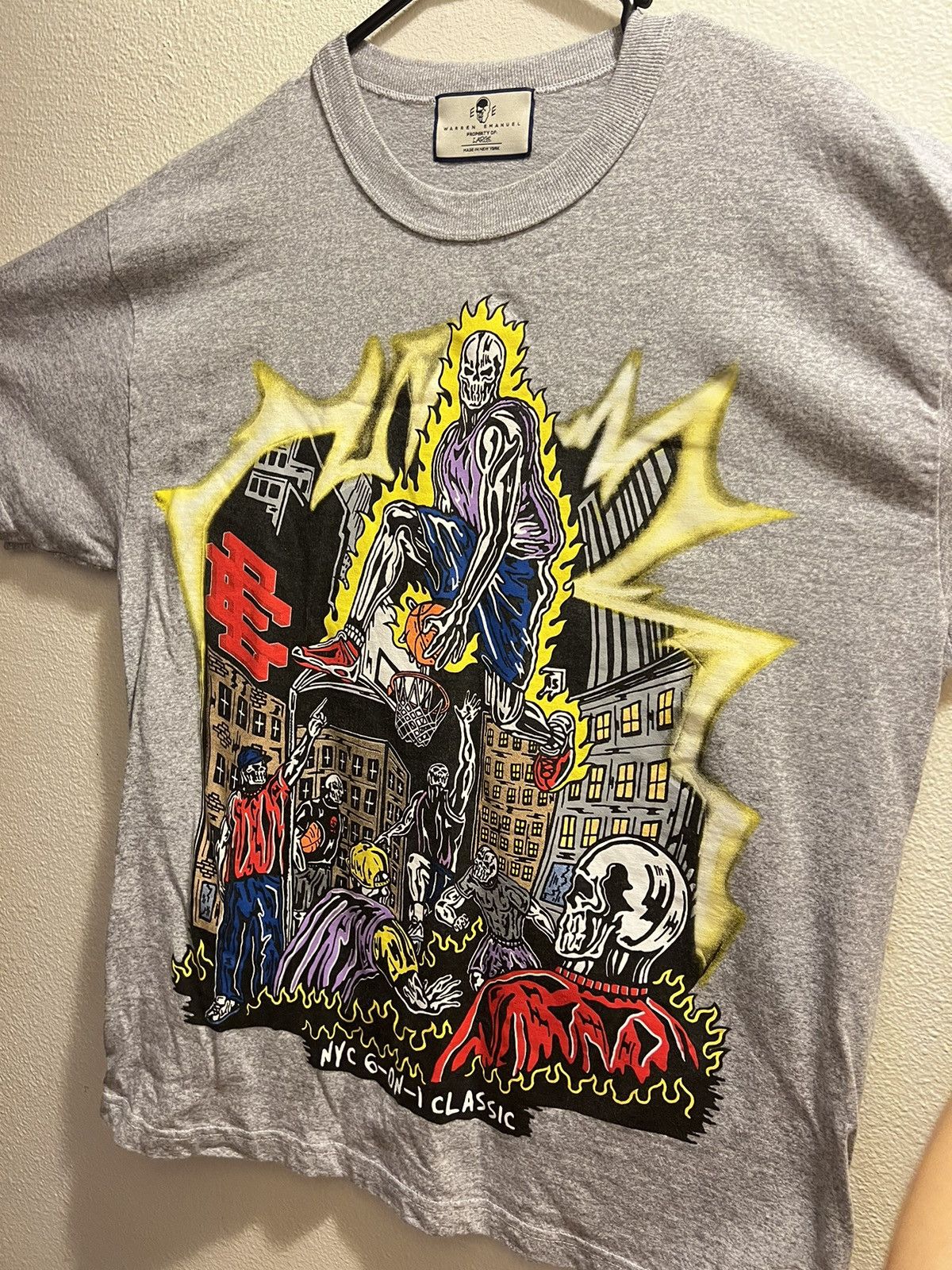 image of Ee X Wl Jumpshot in Grey, Men's (Size Large)