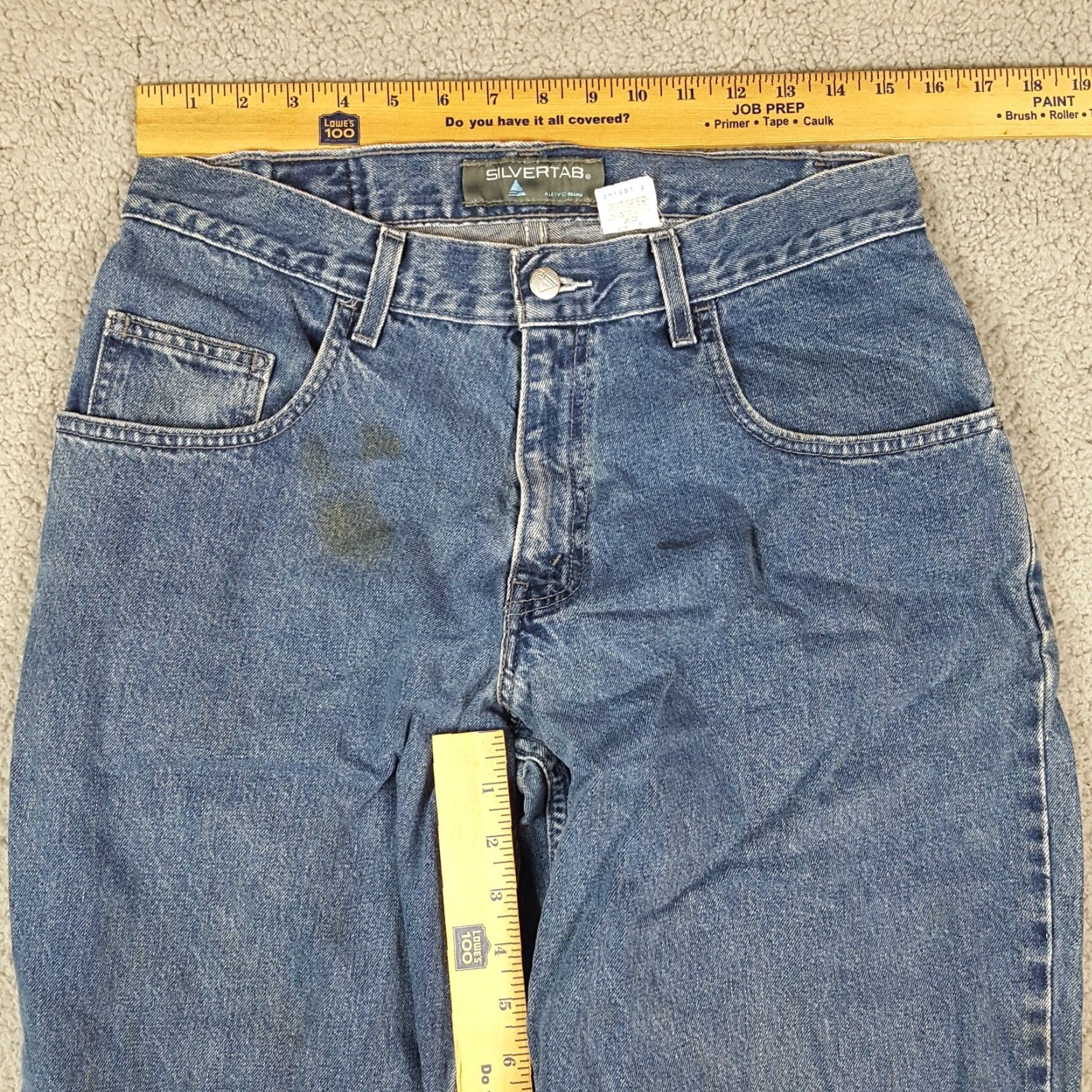 Levi's VINTAGE Levi's SilverTab Jeans Men's Size 32x34 Relaxed Fit Wide-Leg Denim 90s Y2K Blue Size US 32 / EU 48 - 6 Thumbnail