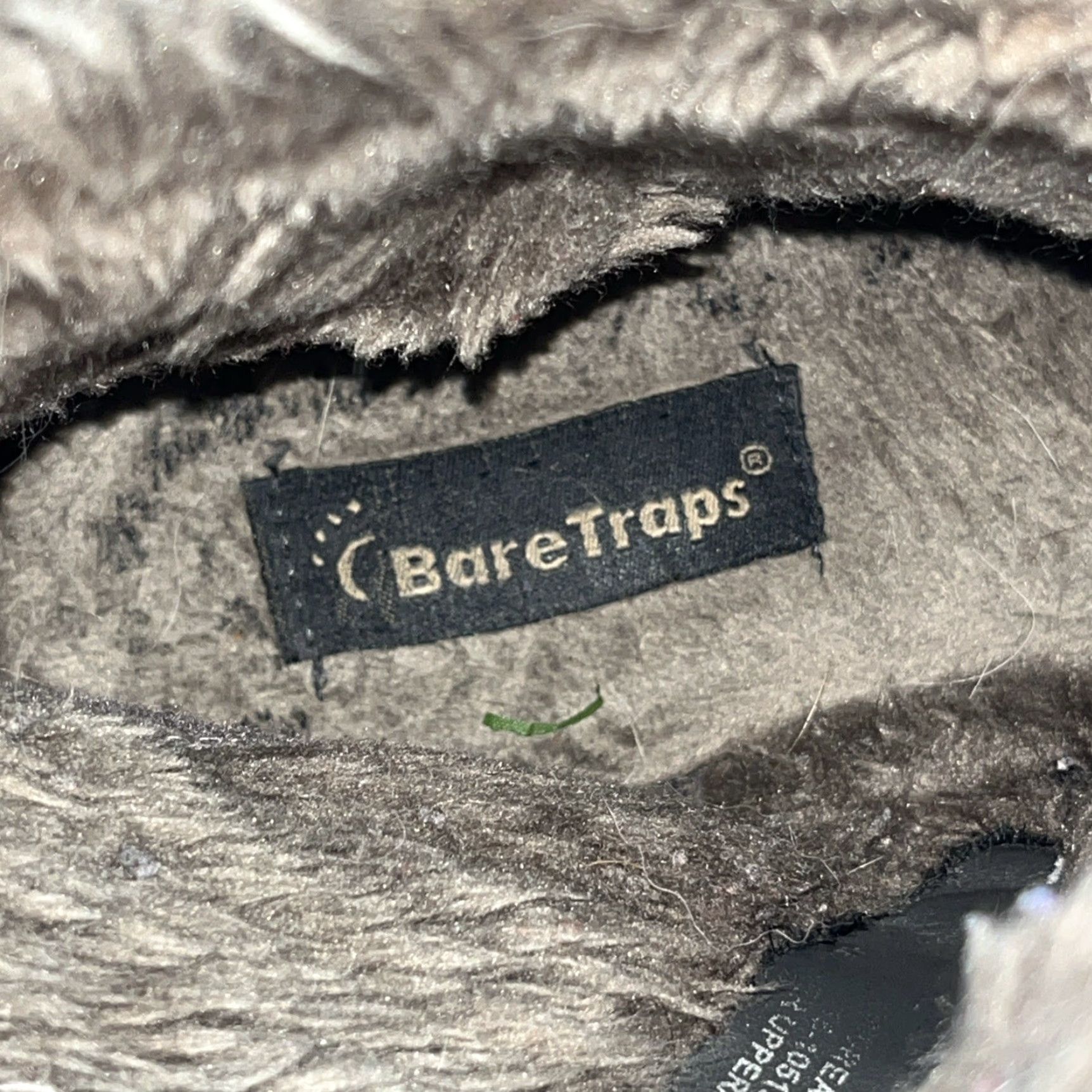Vintage Baretraps Andrea Gray Suede Ankle Boots Zip Up Size 8.5M Lined Fur Buckle Strap Heel Low Womens Winter Leather Outsole Boots Size US 9 / IT 39 - 7 Thumbnail
