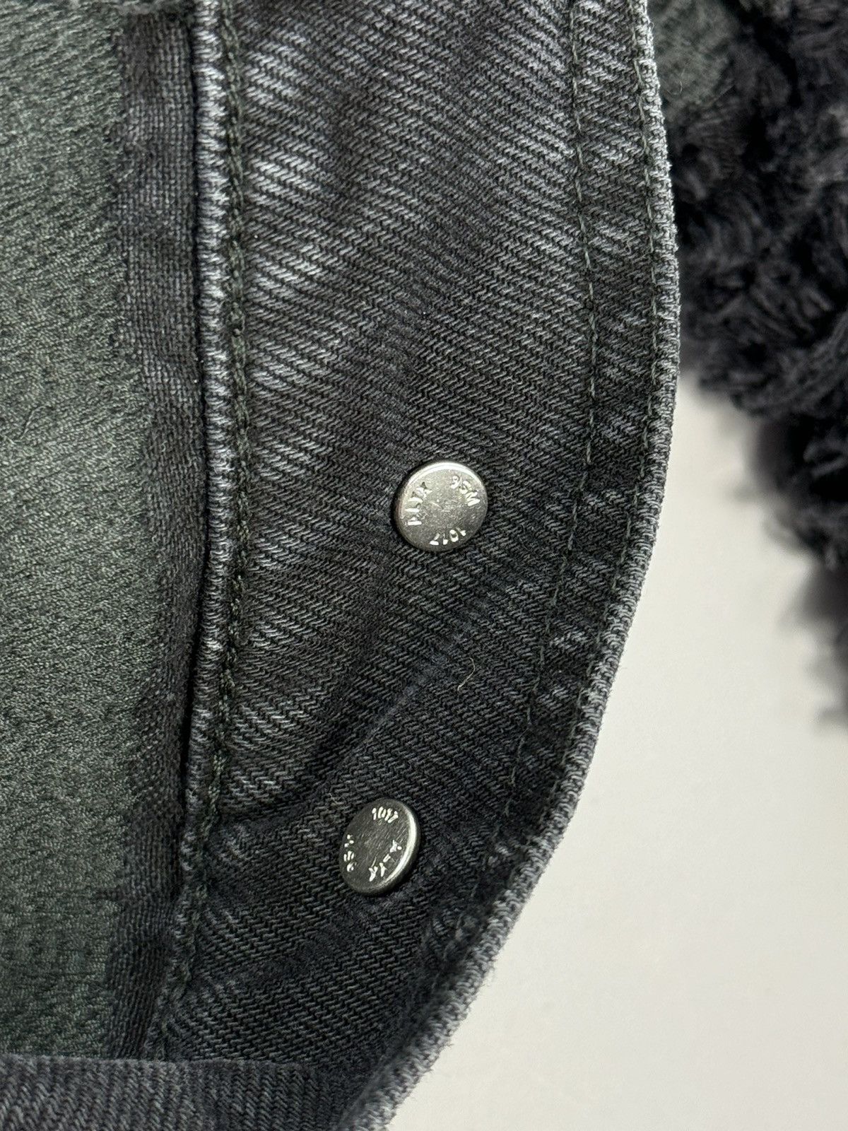 1017 ALYX 9SM × Blackmeans DISTRESSED DETAILED DENIM JACKET Size US L / EU 52-54 / 3 - 7 Thumbnail