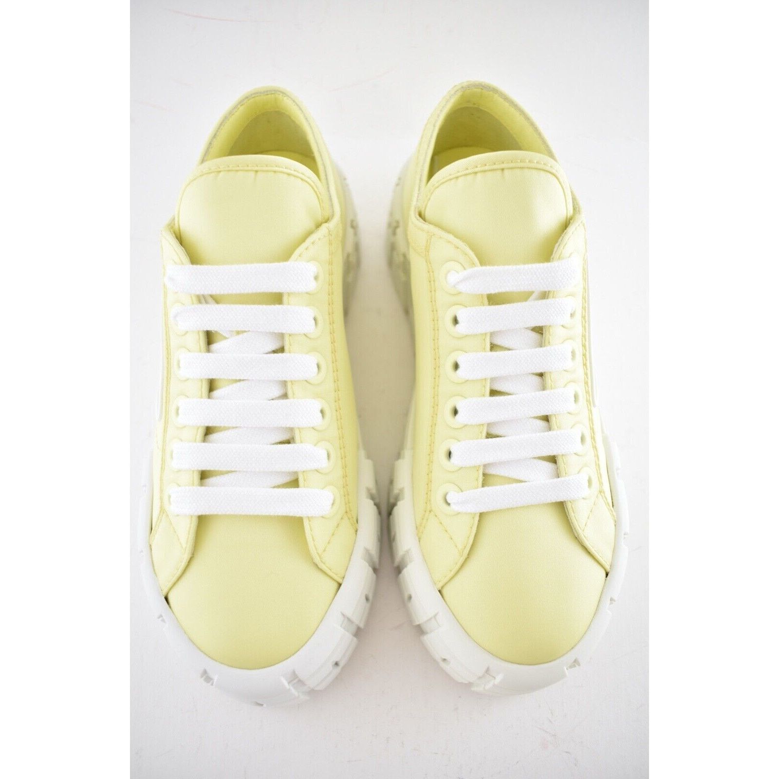 Prada Nylon Platform Lug Sole Flat Low Top Trainer Sneaker 40 Size US 10 / IT 40 - 7 Thumbnail