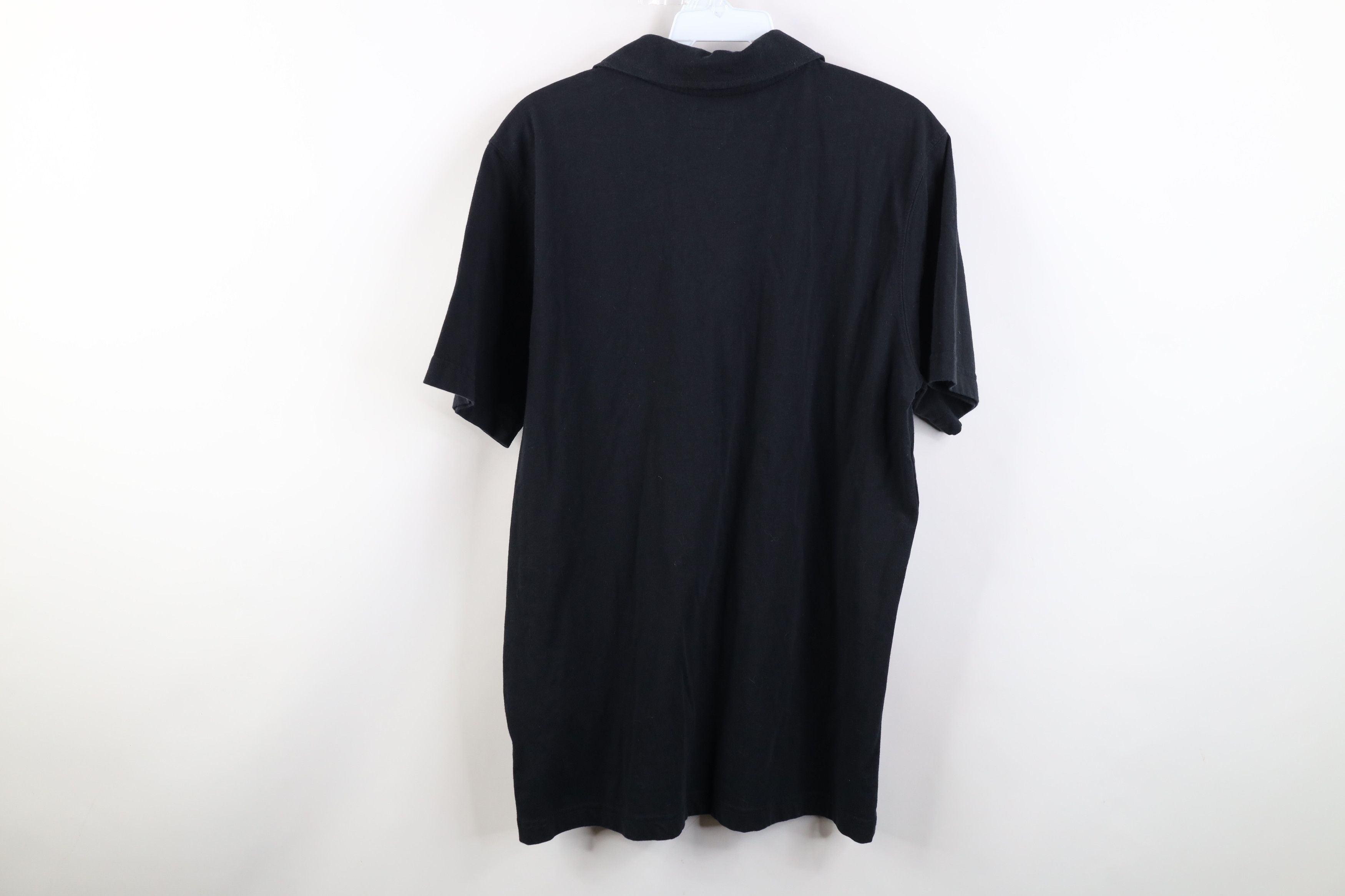 Vintage Vintage Y2K DC Shoes Skateboarding Box Logo Polo Shirt Black Size US M / EU 48-50 / 2 - 14 Thumbnail
