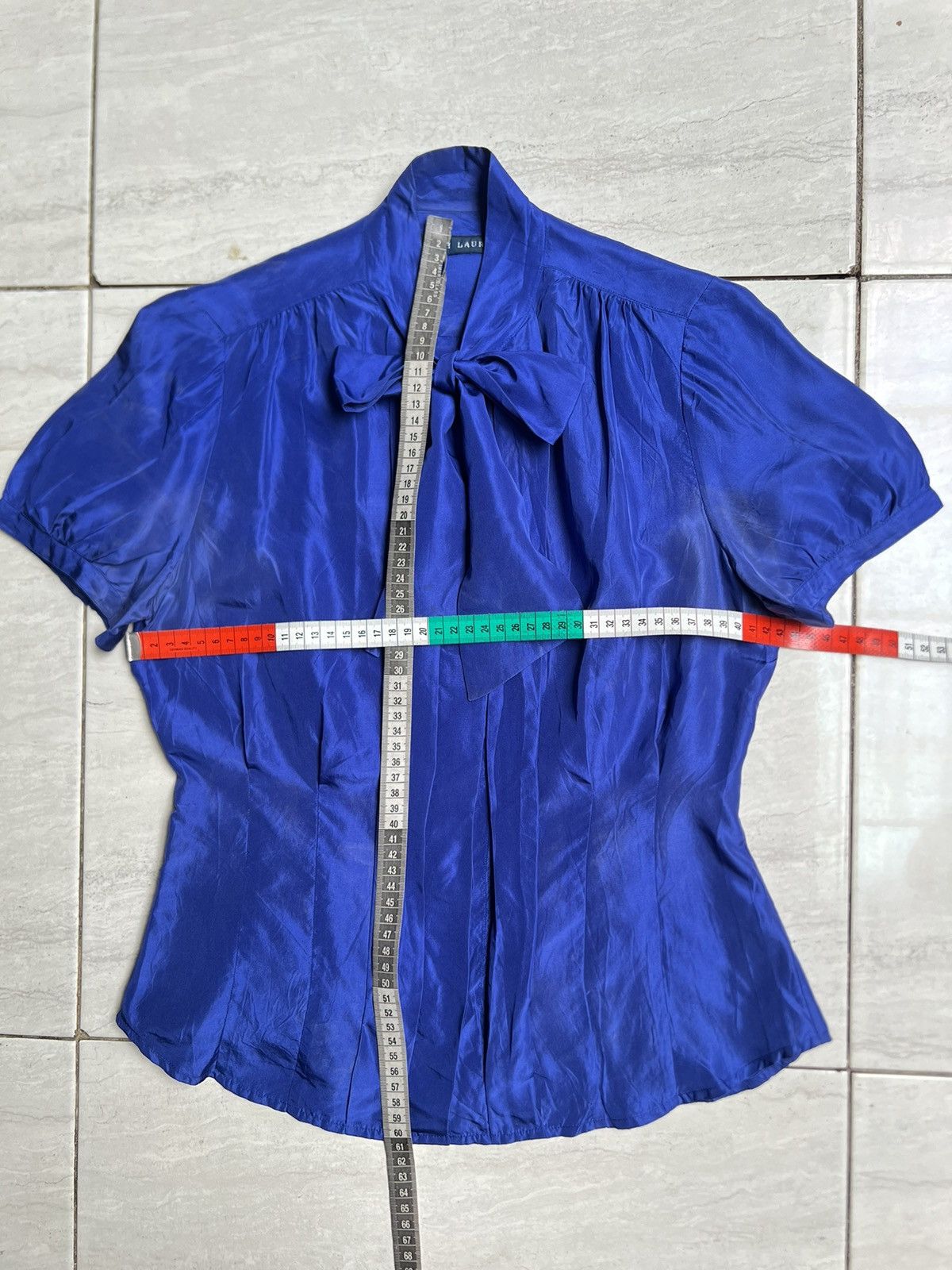 Ralph Lauren RALPH LAUREN Blue Blouse Size US S / EU 44-46 / 1 - 2 Thumbnail