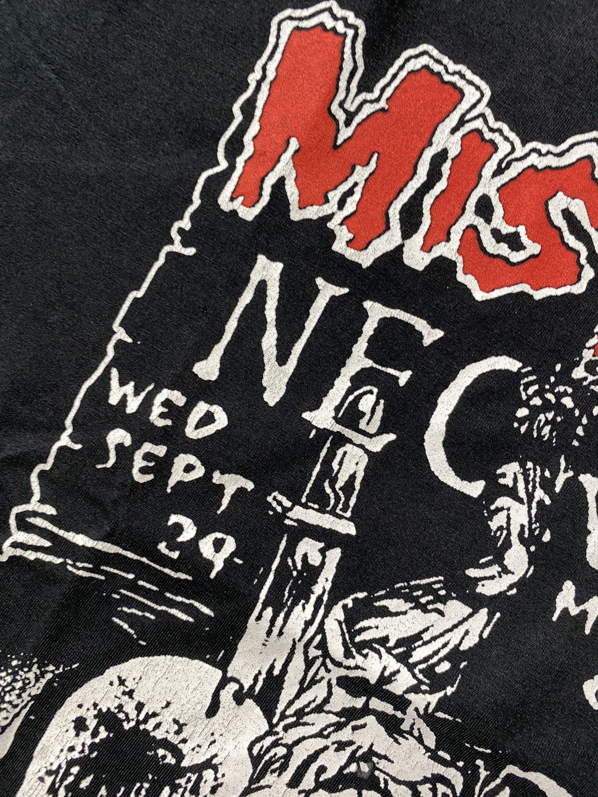 Band Tees × Misfits × Vintage Vintage Misfits Necros Flyer Pushead Tshirt Size US M / EU 48-50 / 2 - 3 Thumbnail