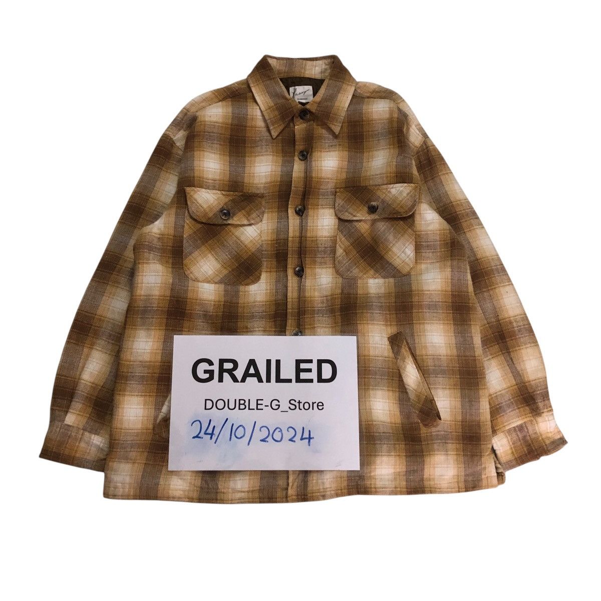 Flannel 📌Vintage Worker Chore Jacket Passy Tartan Issey Miyake Size US M / EU 48-50 / 2 - 1 Thumbnail