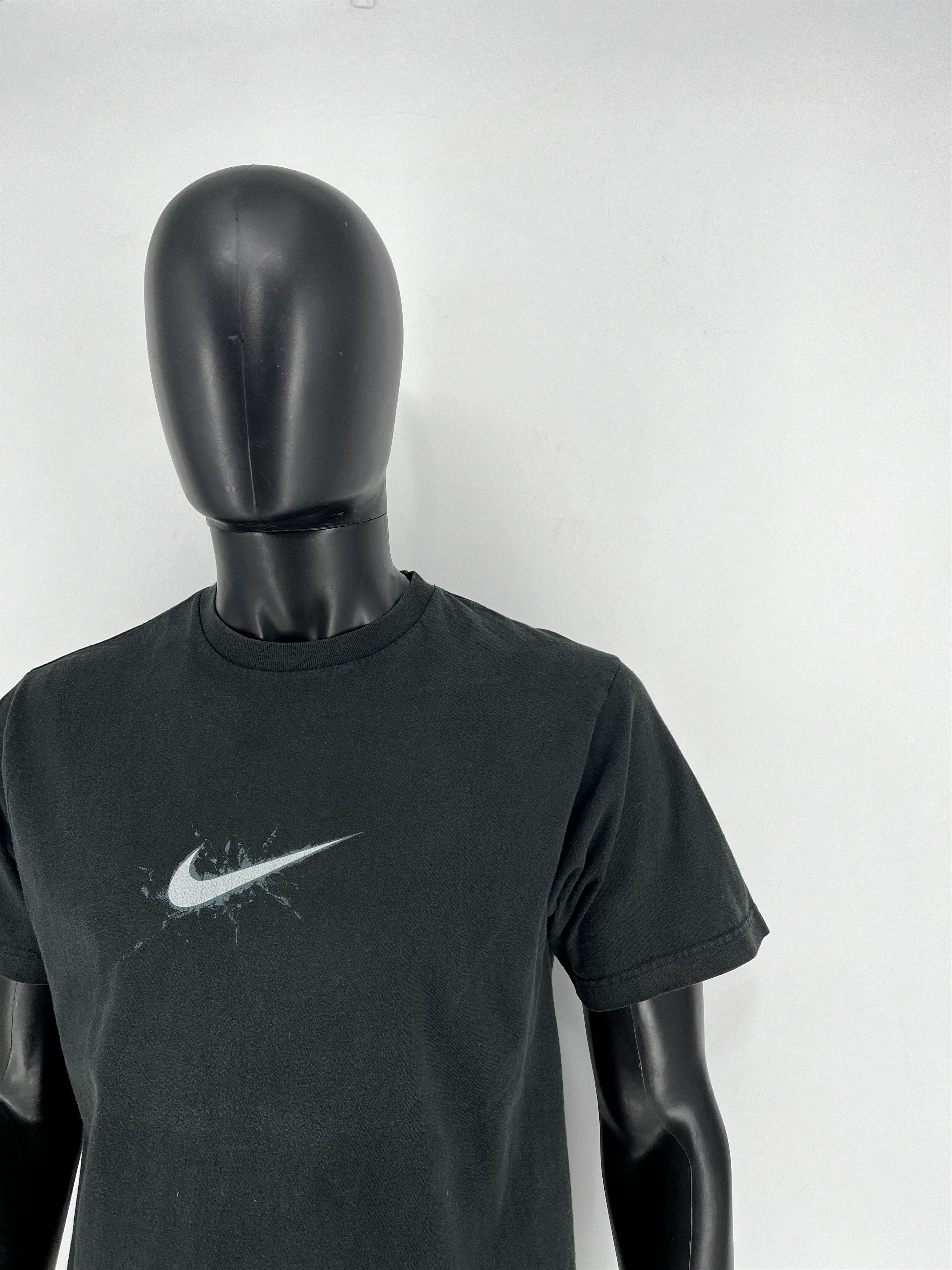 Band Tees × Nike Vintage Y2K Nike Center Swoosh Logo T-Shirt Size US M / EU 48-50 / 2 - 6 Thumbnail