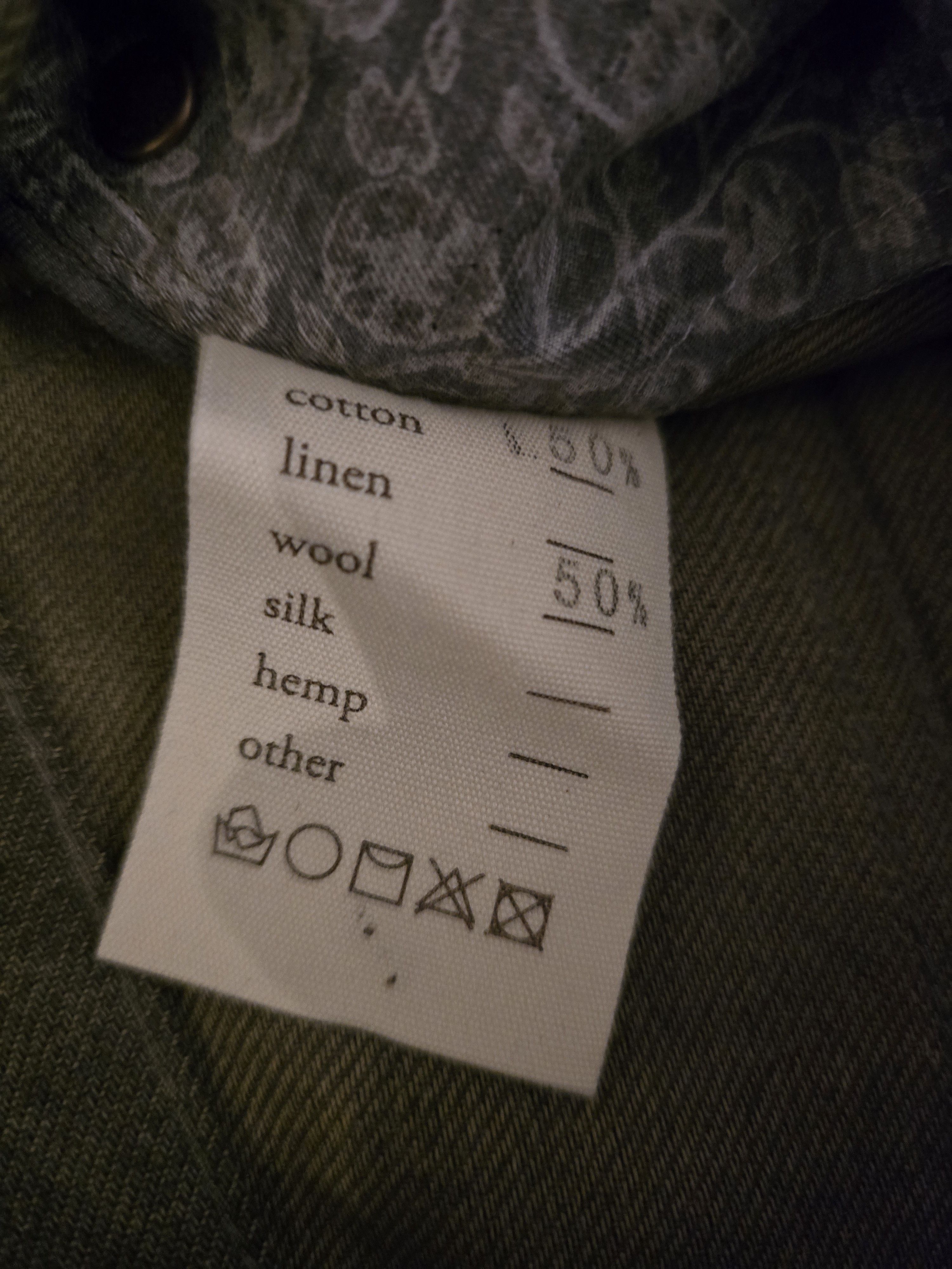 Aviva Jifei Xue Aviva Jifei Xue Khaki Uneven Ink 5 Pocket Jeans Size US 32 / EU 48 - 6 Thumbnail