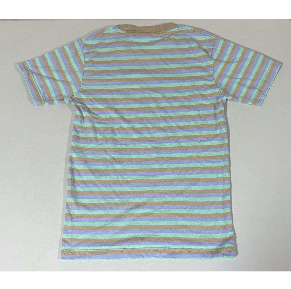 Odd Future Teal Tan ‘Odd Future’ Striped Band Tee T-Shirt Top Size S 🩵✨ Size US S / EU 44-46 / 1 - 4 Thumbnail