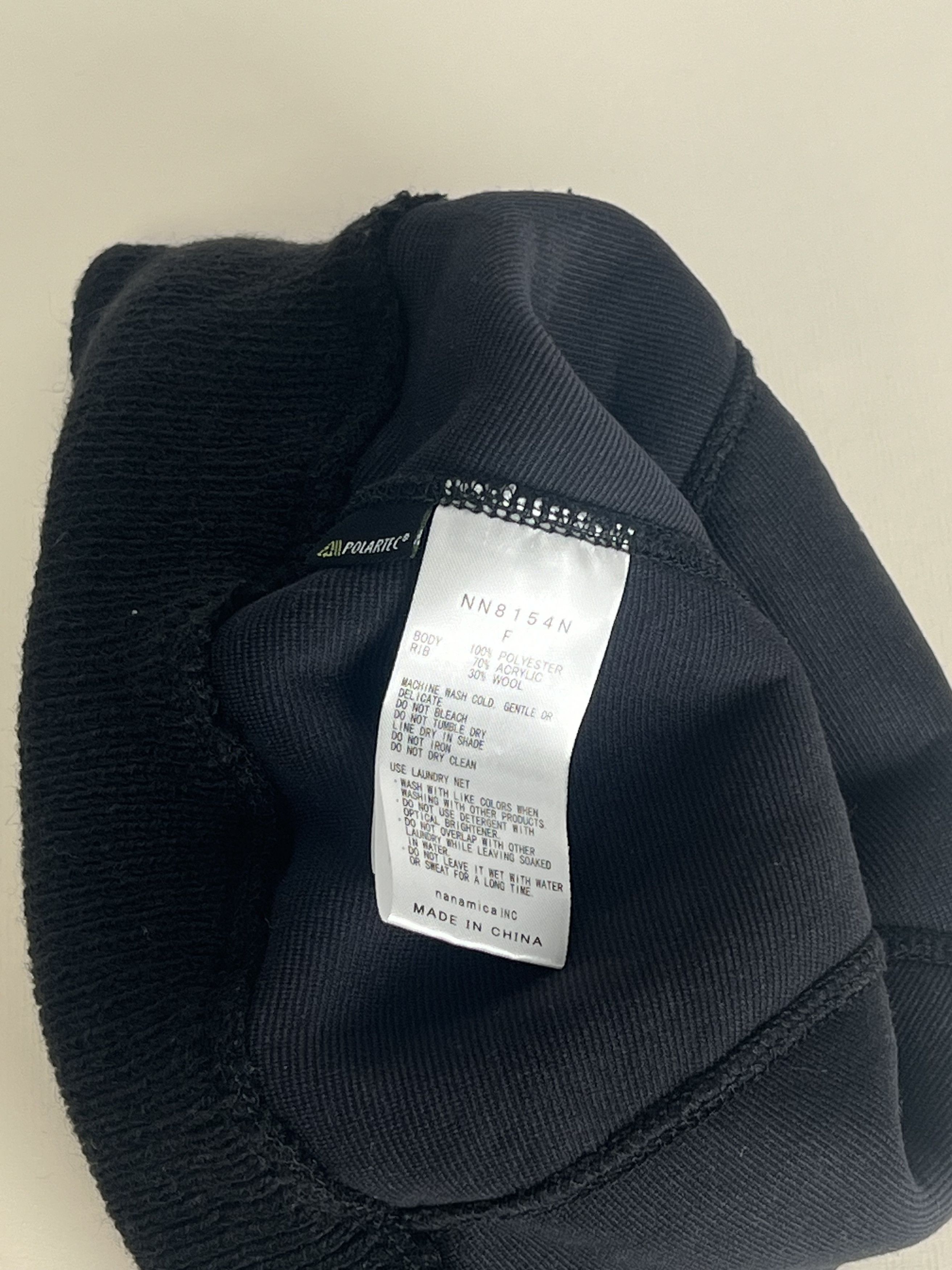 The North Face TNF JPN Purple Label POLARTEC Field Fleece Wool Cap Size ONE SIZE - 4 Thumbnail