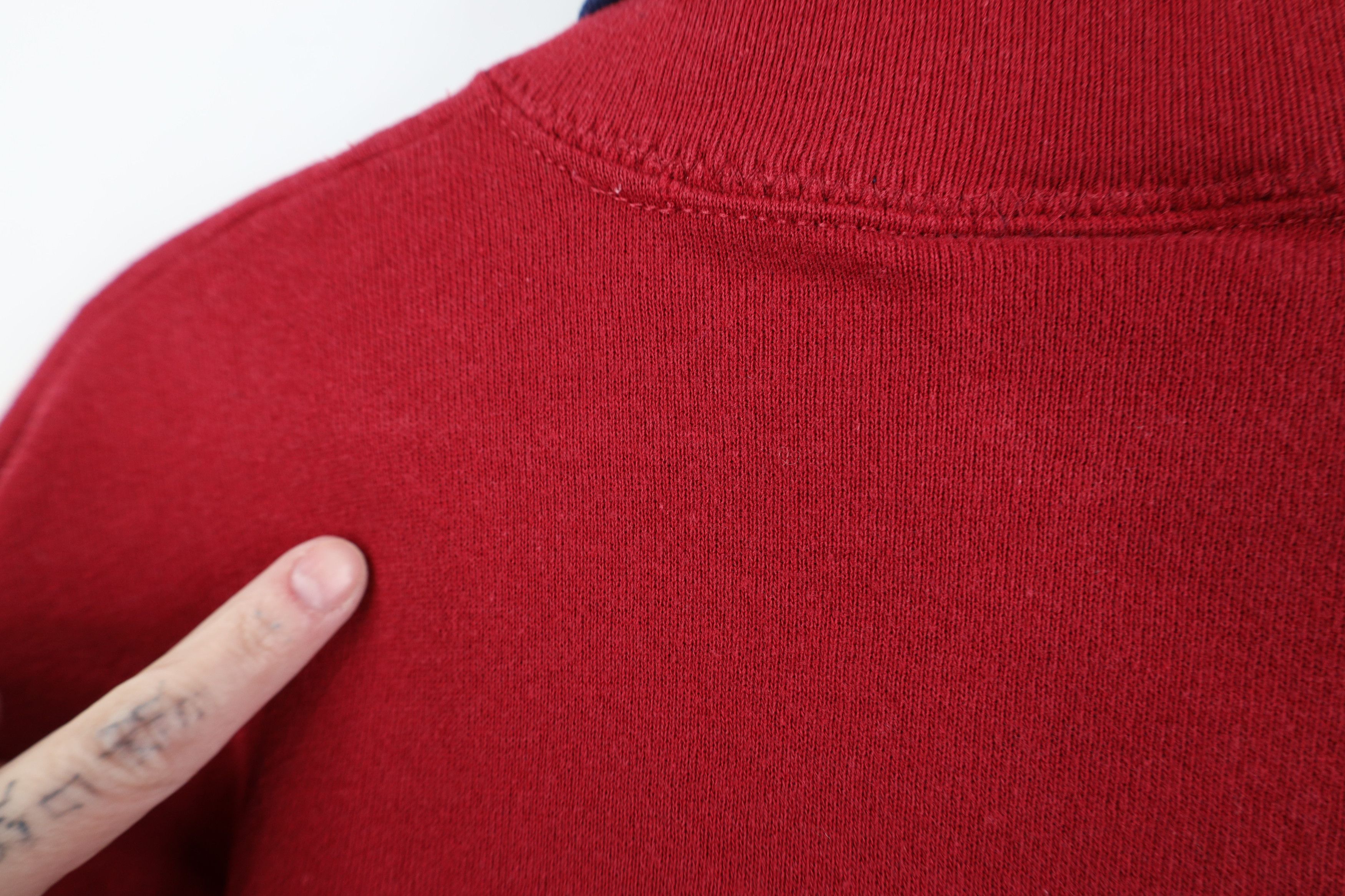 Vintage Vintage 90s Streetwear Heart Bear Turtleneck Sweatshirt USA Size M / US 6-8 / IT 42-44 - 12 Thumbnail