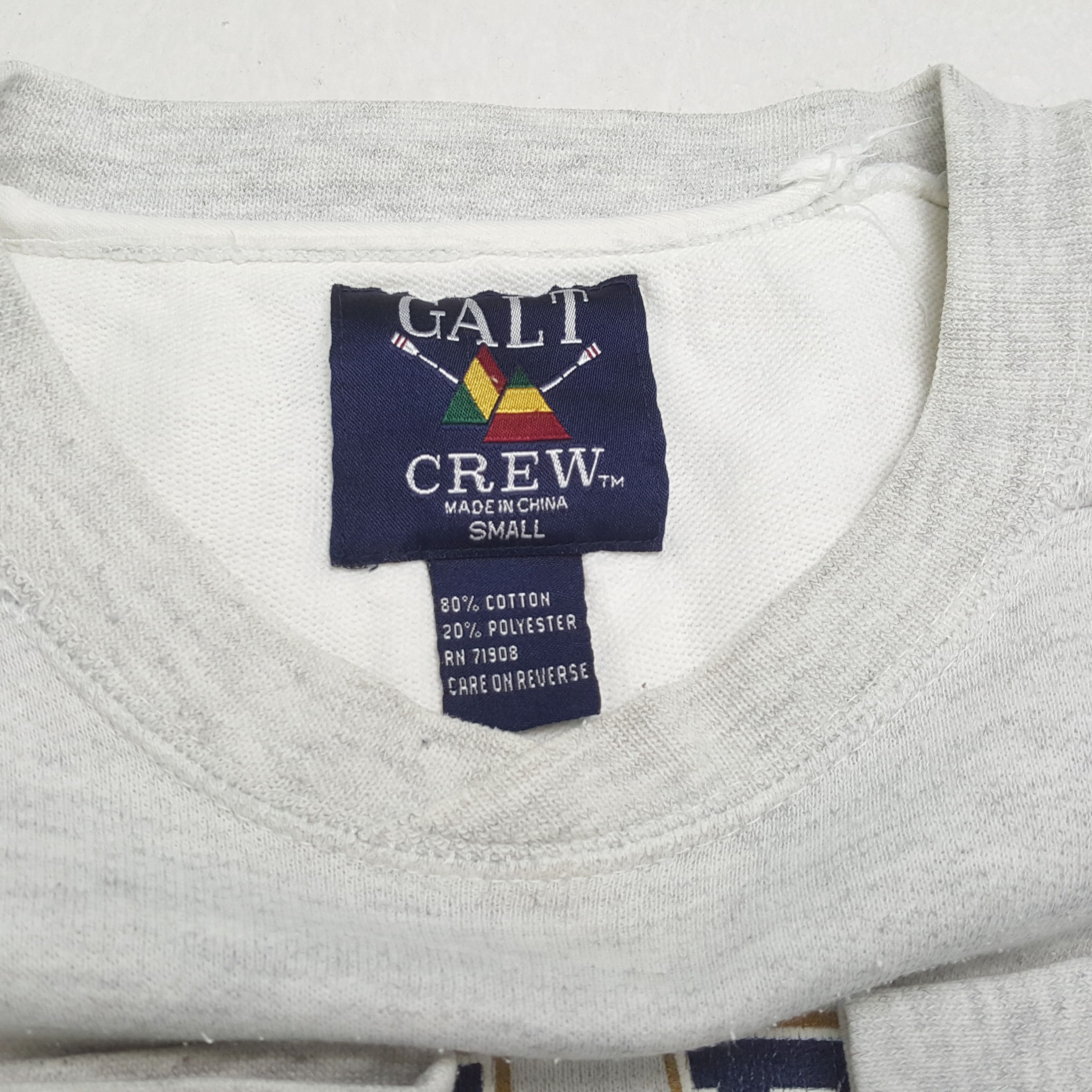 Galt Crew × NFL × Vintage NOTRE DAME FOOTBALL Team Sweatshirt Size US M / EU 48-50 / 2 - 10 Thumbnail