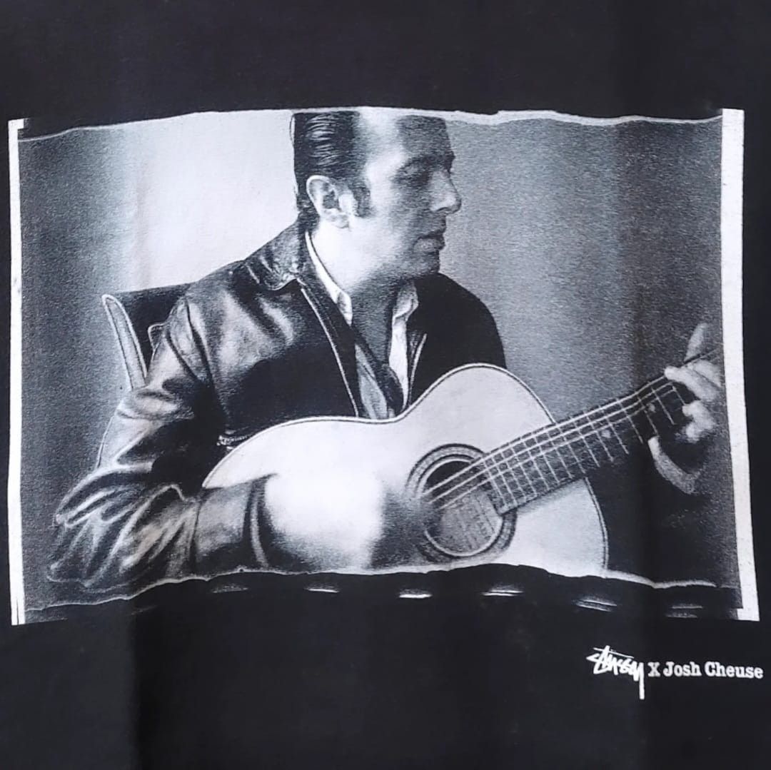 Stussy RARE🔥Vintage 90s STUSSY X Josh CheuseTshirt Size US M / EU 48-50 / 2 - 3 Thumbnail