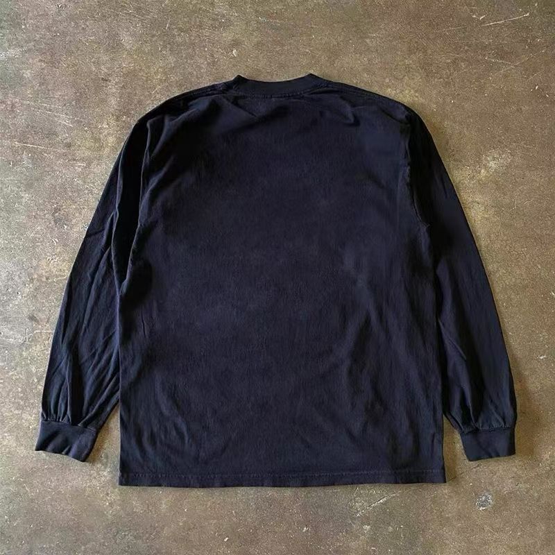 Japanese Brand Black retro cartoon Astro Boy print long-sleeved t-shirt Size US M / EU 48-50 / 2 - 2 Thumbnail
