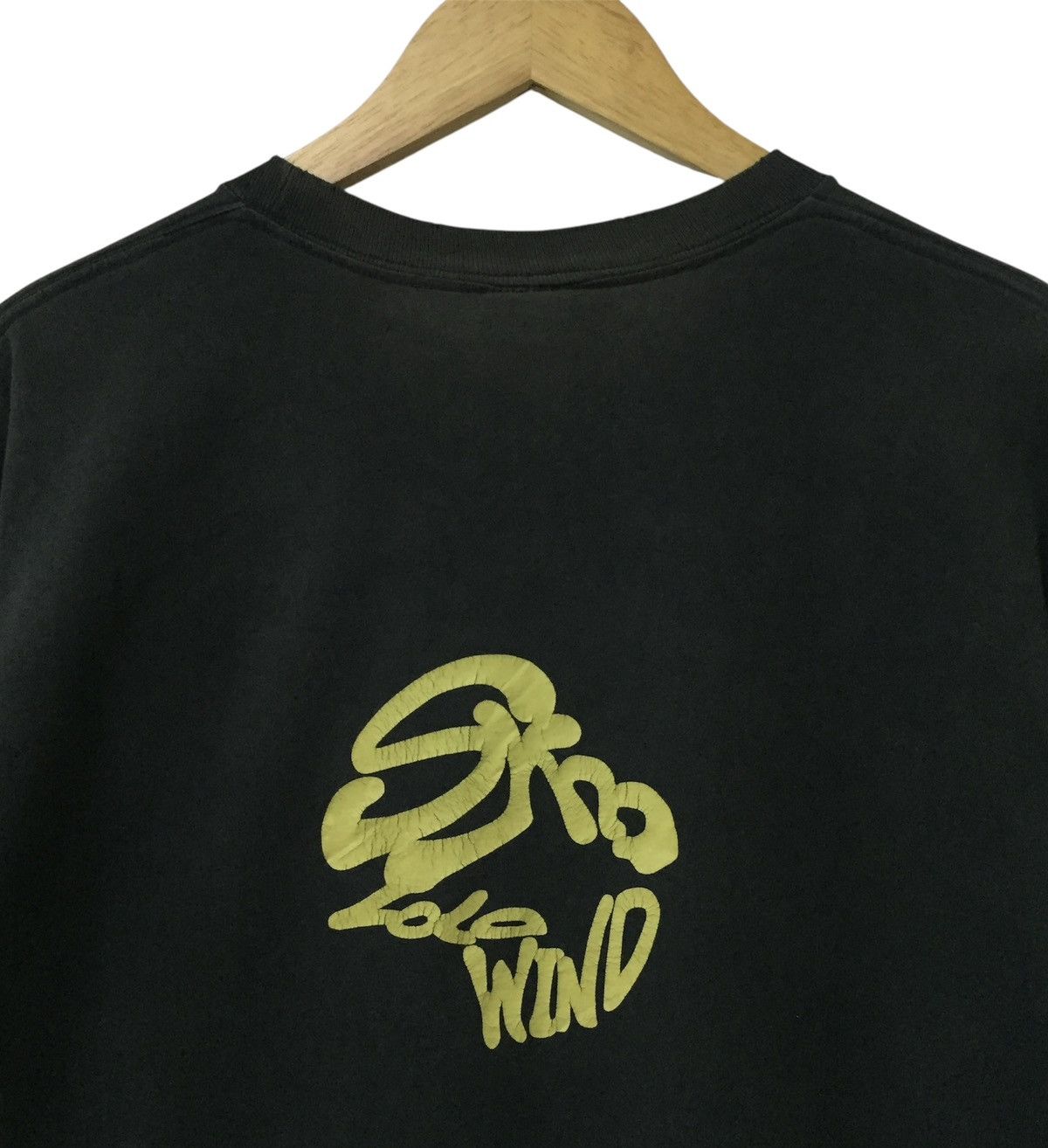 Anvil VINTAGE 90s SKATE YELLOW MONKEY WORDING SKATEBOARD TSHIRT Size US L / EU 52-54 / 3 - 9 Thumbnail