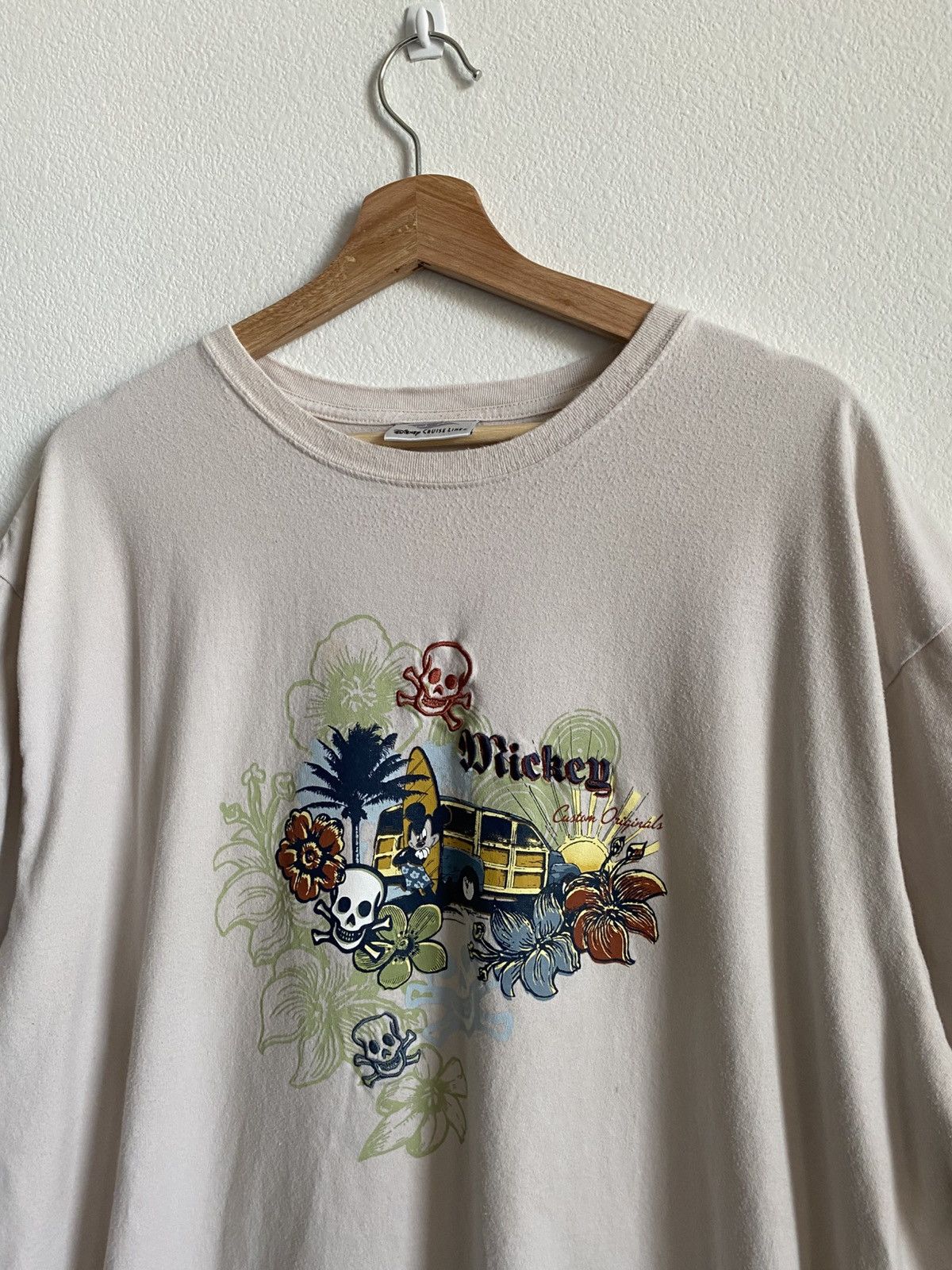 Mickey Unlimited Vintage Mickey Mouse Skull Tee Size US XXL / EU 58 / 5 - 2 Thumbnail
