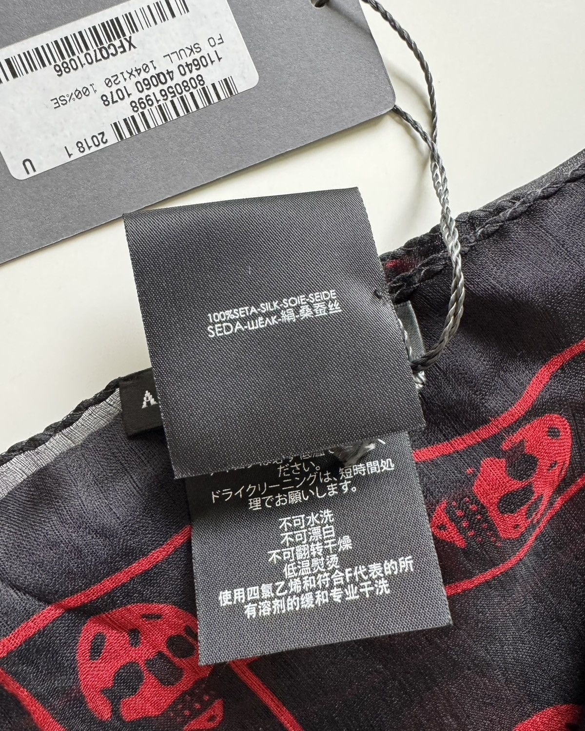Alexander McQueen Alexander McQueen Skull Scarf Size ONE SIZE - 11 Thumbnail