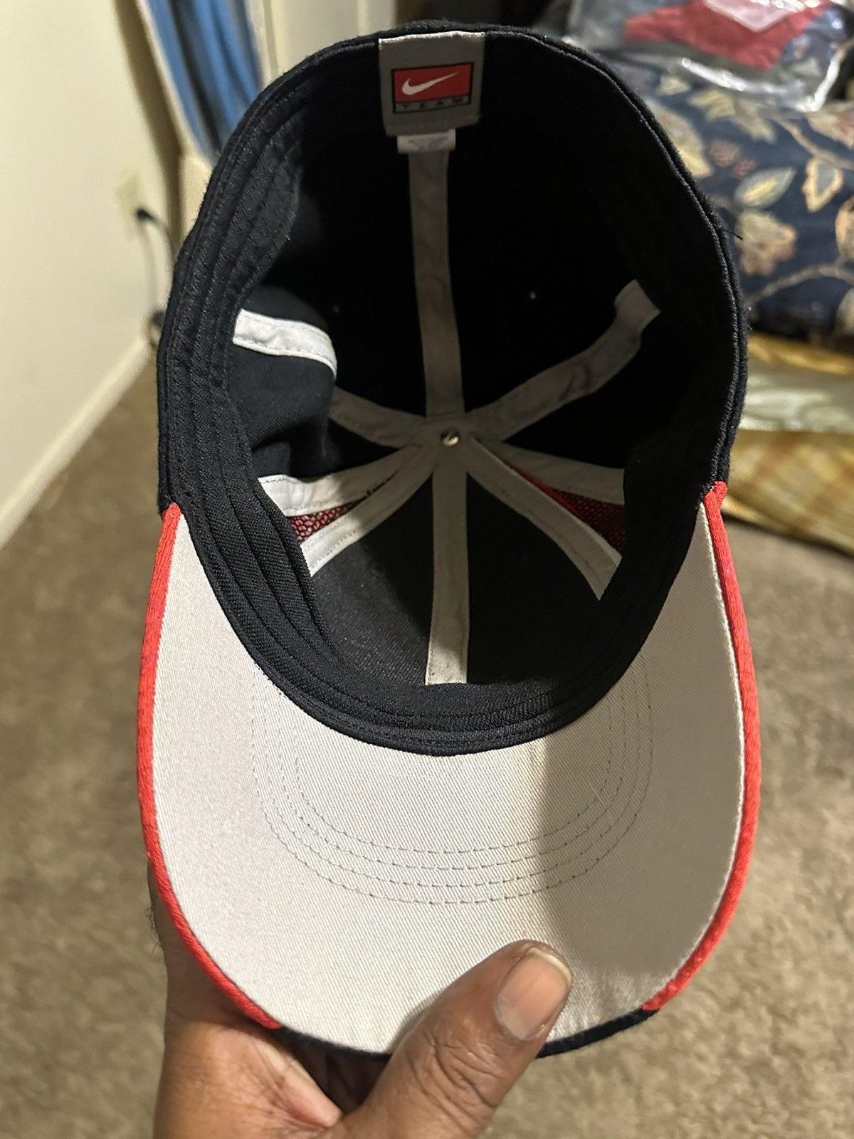 NCAA × Nike × Vintage Vintage NCAA Nike Texas Tech Red Raiders hat 00s Size ONE SIZE - 6 Thumbnail
