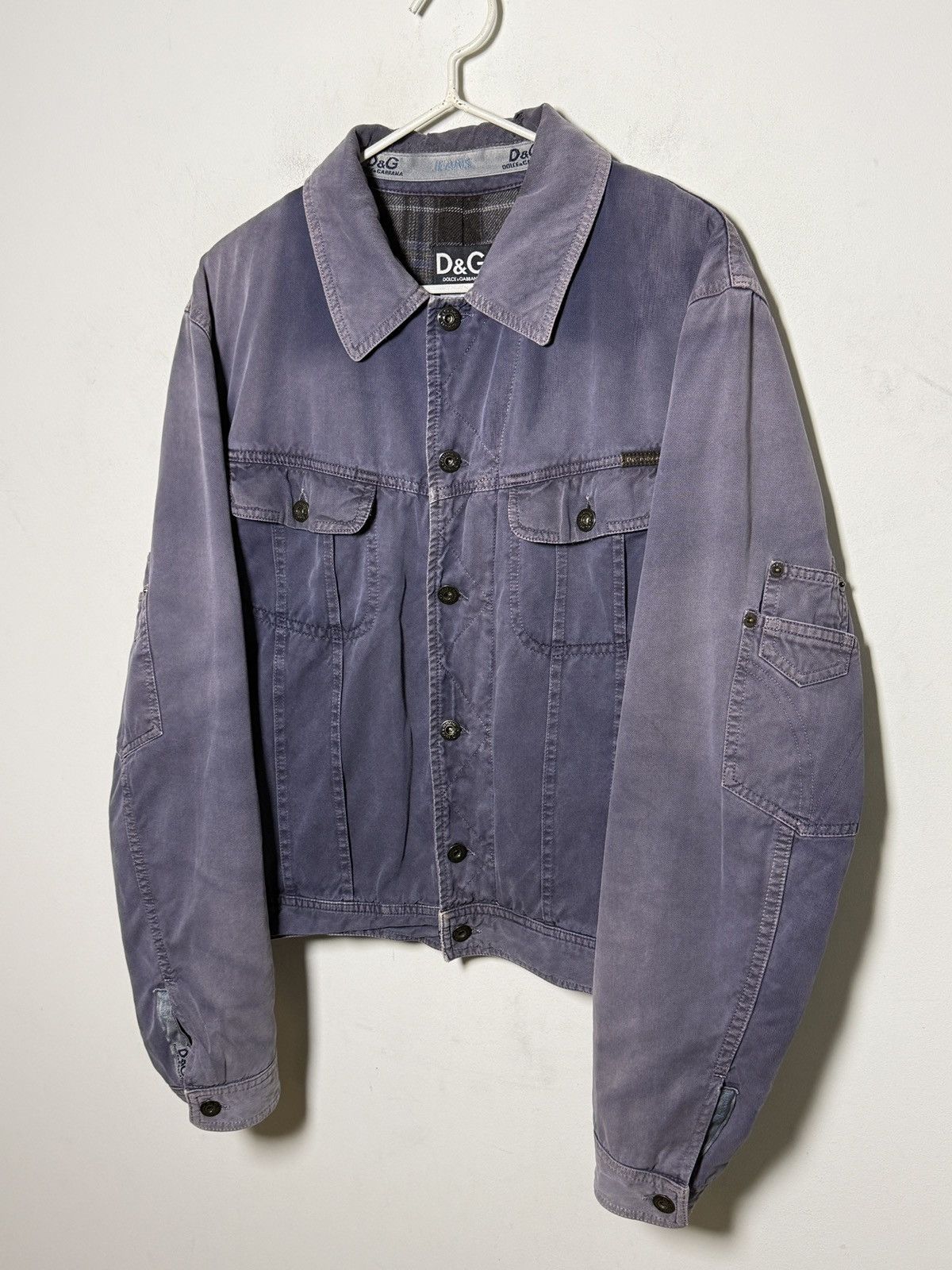 Dolce & Gabbana dolce&gabbana y2k archive faded jacket Size US L / EU 52-54 / 3 - 2 Thumbnail