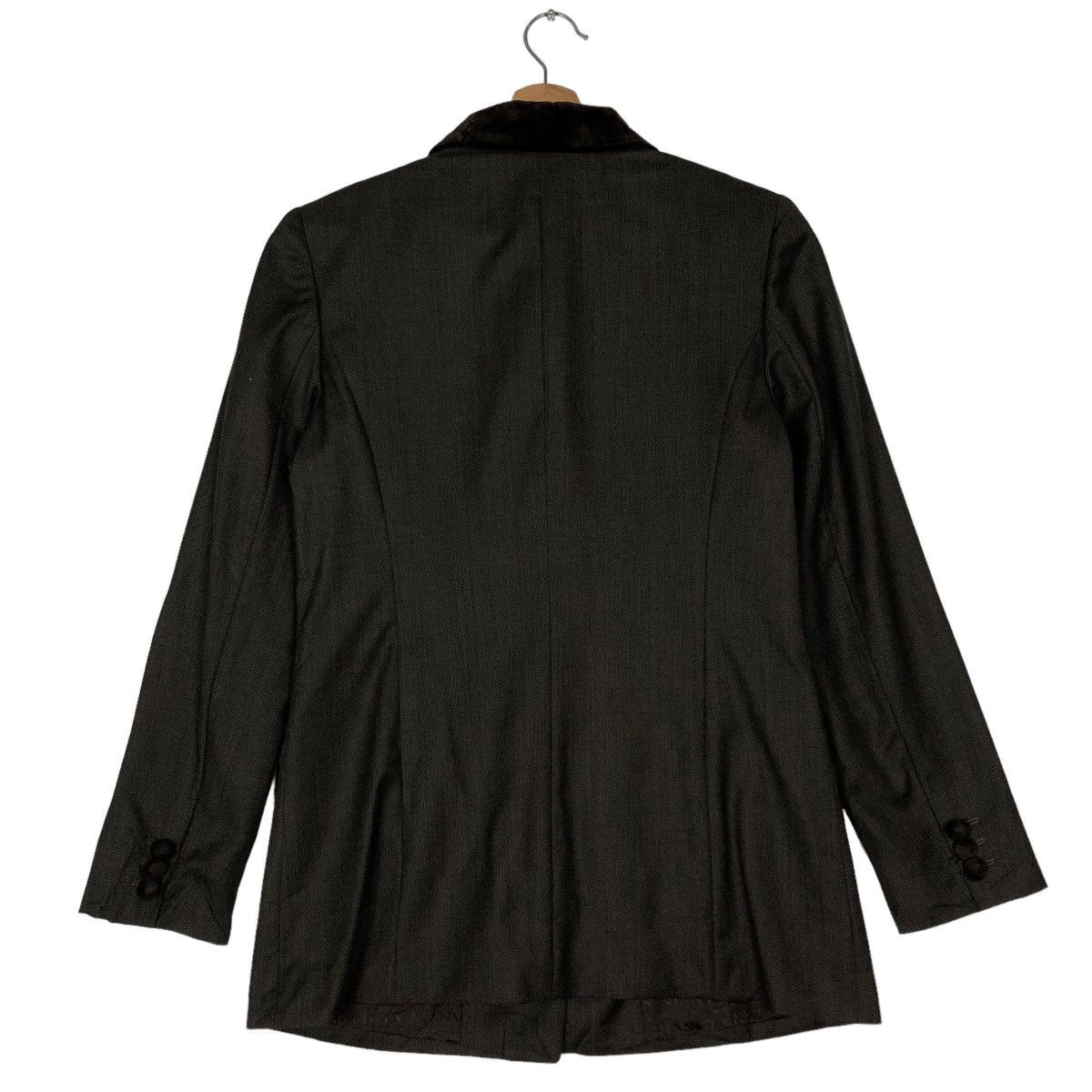 Japanese Brand 👍Vintage Lanvin La Collection Velvet Jacket Size M / US 6-8 / IT 42-44 - 8 Thumbnail