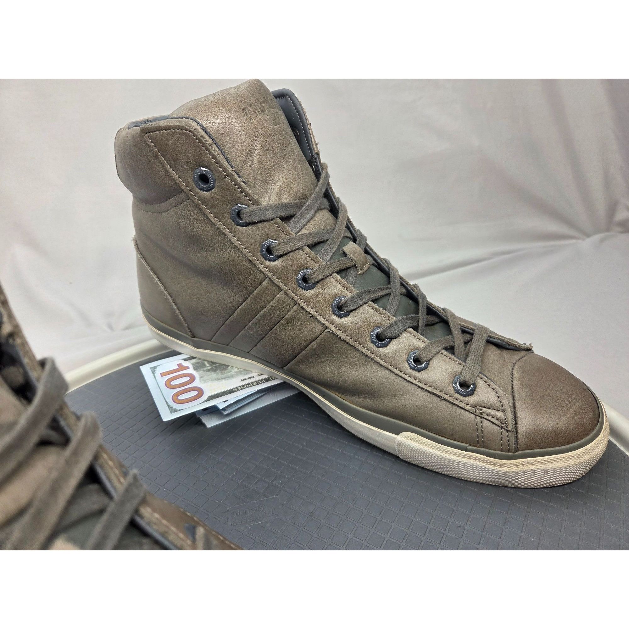 Pro-Keds Pro-Keds Royal Plus Hi Men’s Shoes Size 14 Gray Athletic Sne Size US 14 / EU 47 - 2 Thumbnail