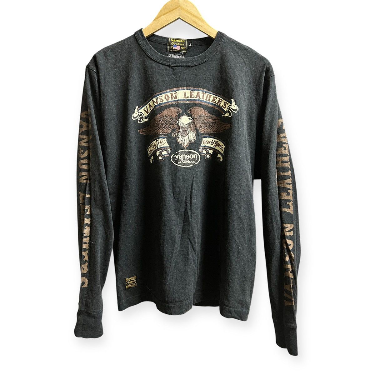 Vanson Leathers Championship Motorcycle Longsleeve Tee Size US M / EU 48-50 / 2 - 1 Thumbnail