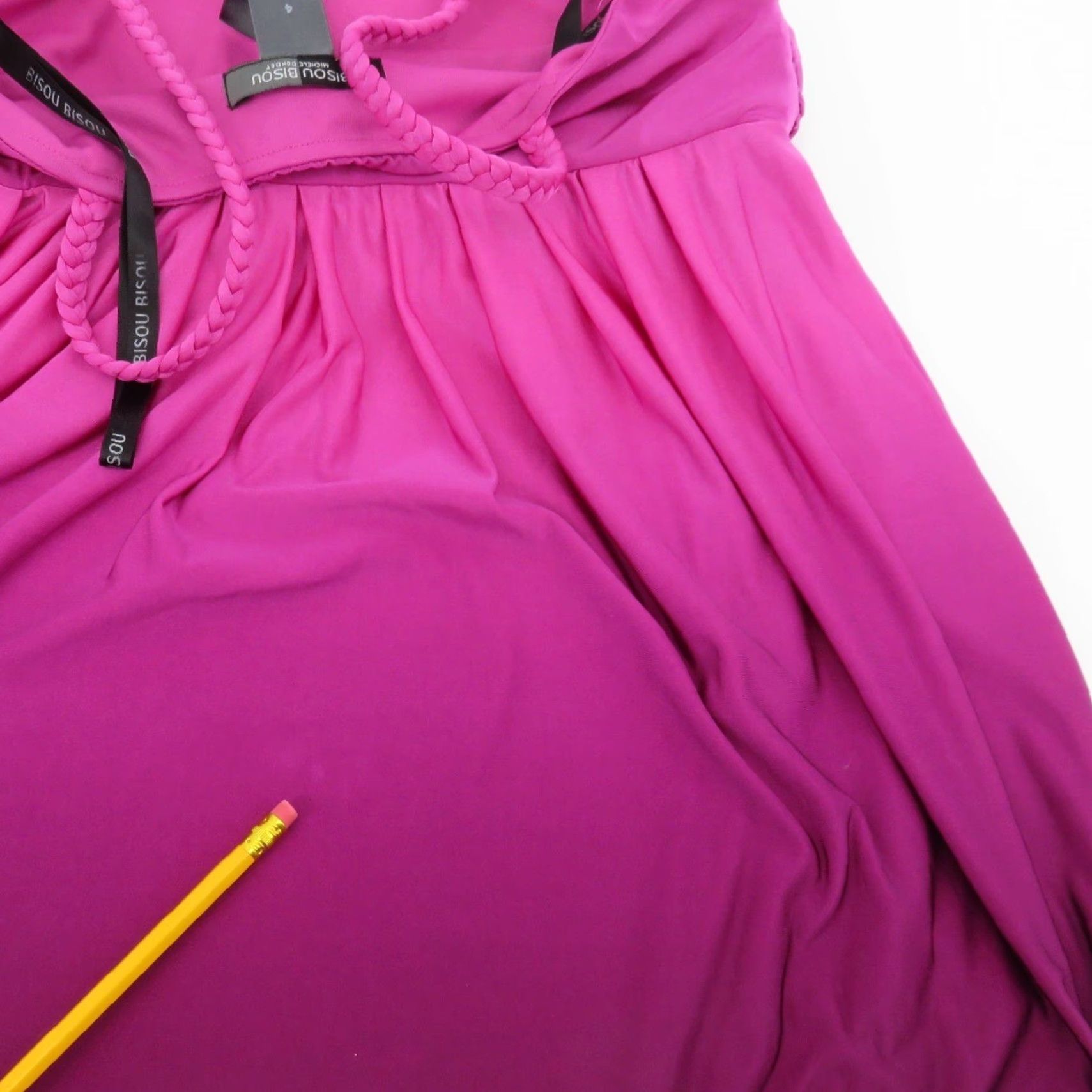 Twisted X VINTAGE Bisou Bisou Women 4 Purple Gradient Twisted Strap Sweetheart Dress Y2K 2000s VTG Dress Womens 4 Purple Size S / US 4 / IT 40 - 7 Thumbnail